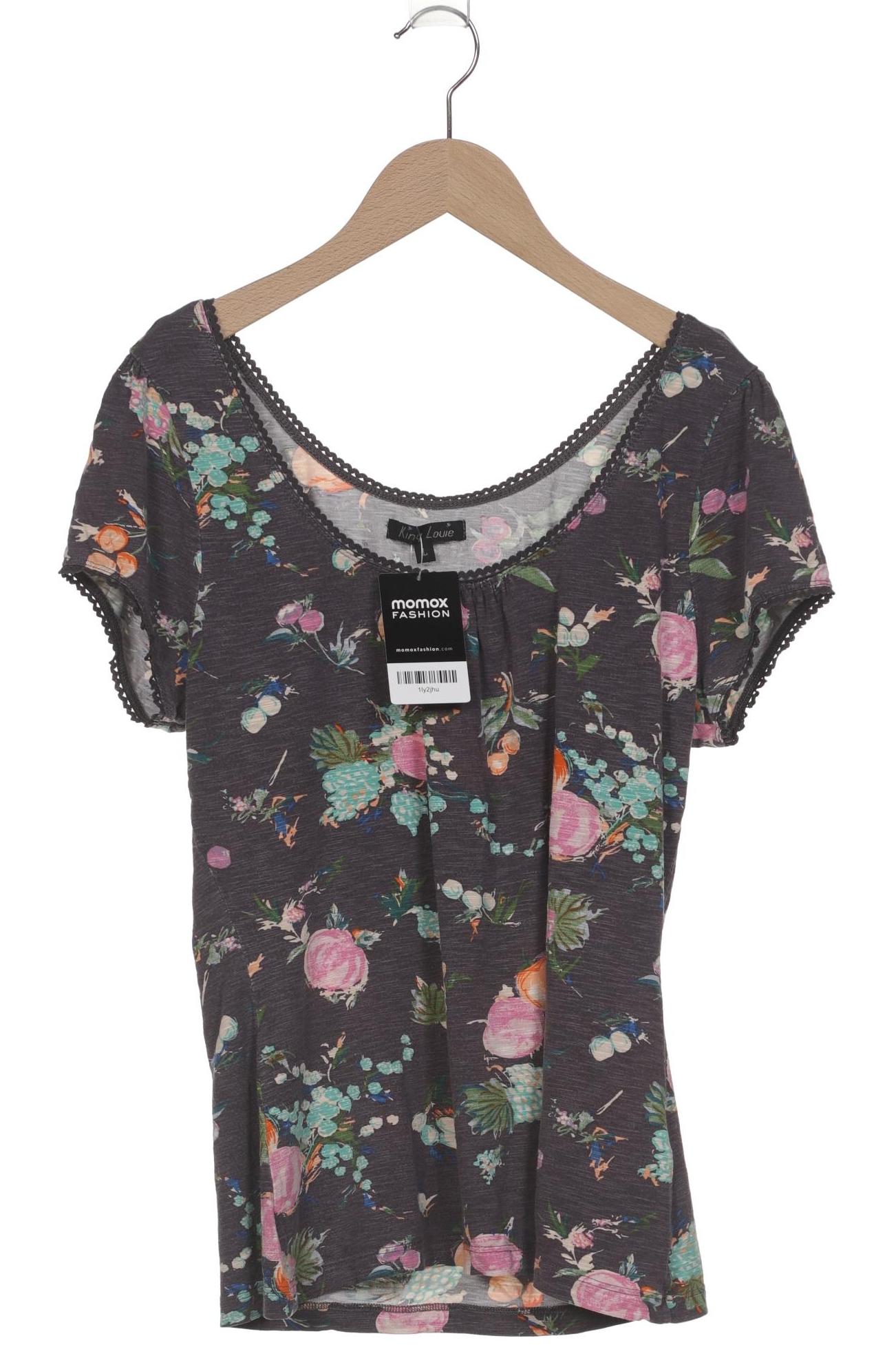 

King Louie Damen T-Shirt, marineblau, Gr. 42