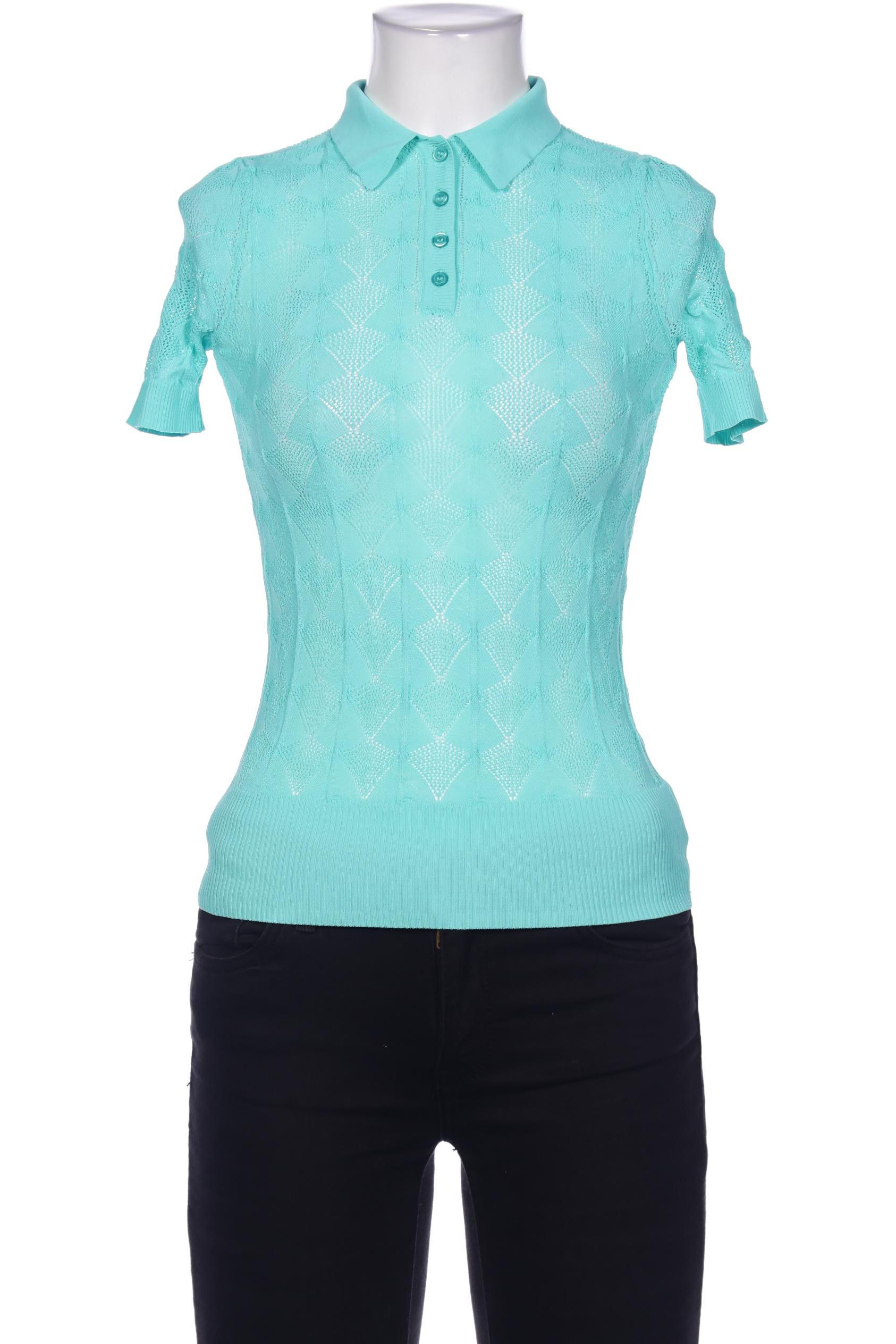 

King Louie Damen Poloshirt, hellblau, Gr. 34