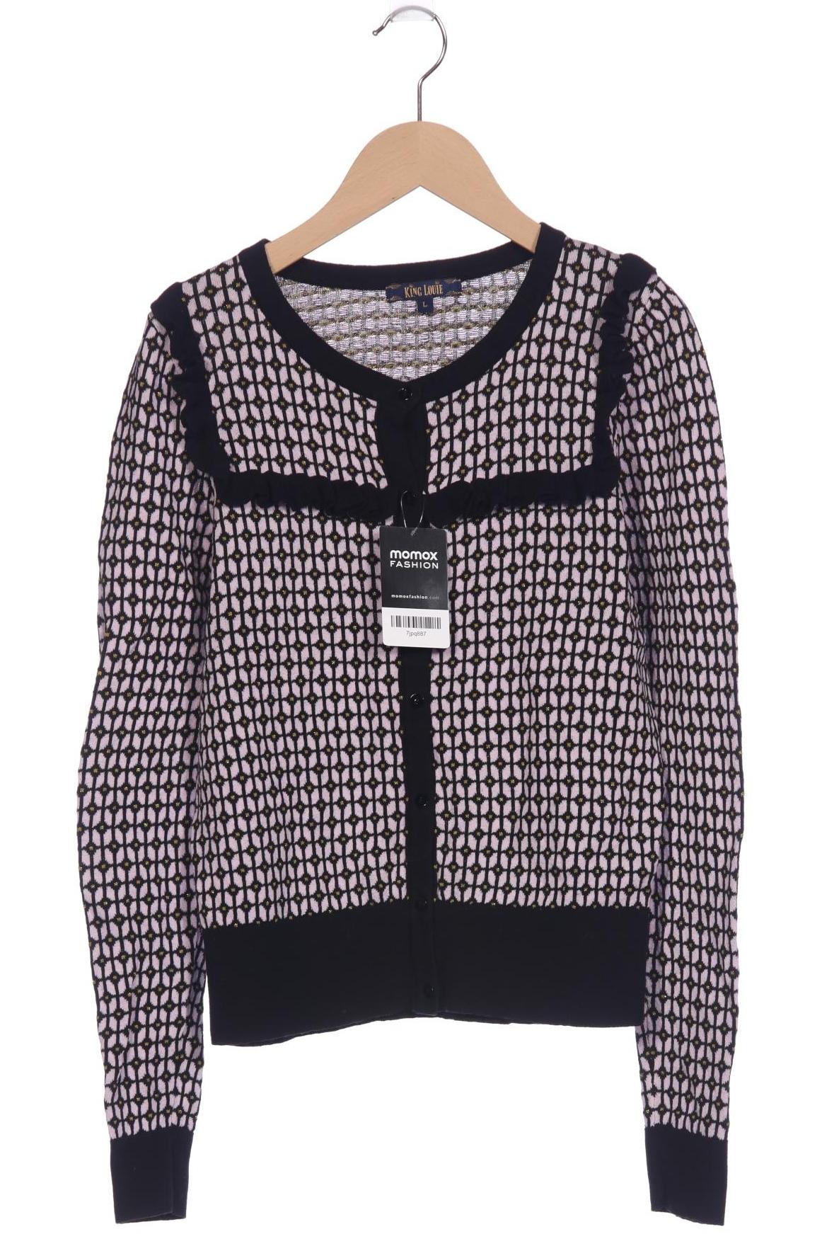 

King Louie Damen Strickjacke, flieder, Gr. 42