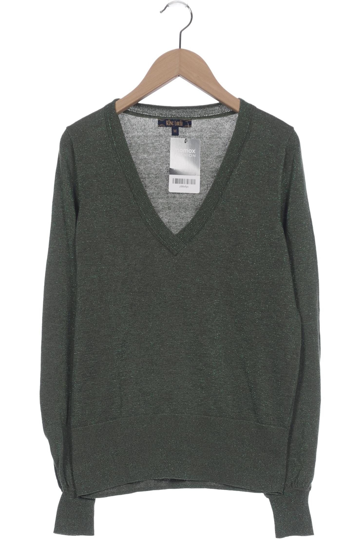 

King Louie Damen Pullover, grün, Gr. 38