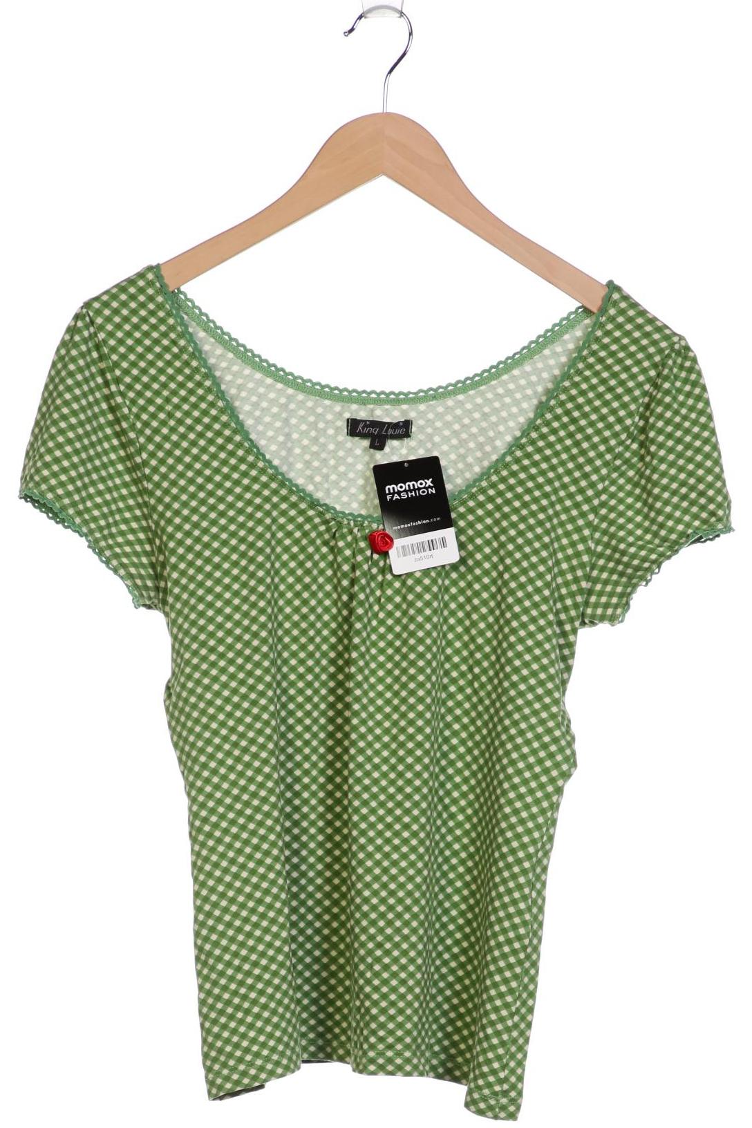 

King Louie Damen T-Shirt, grün, Gr. 42