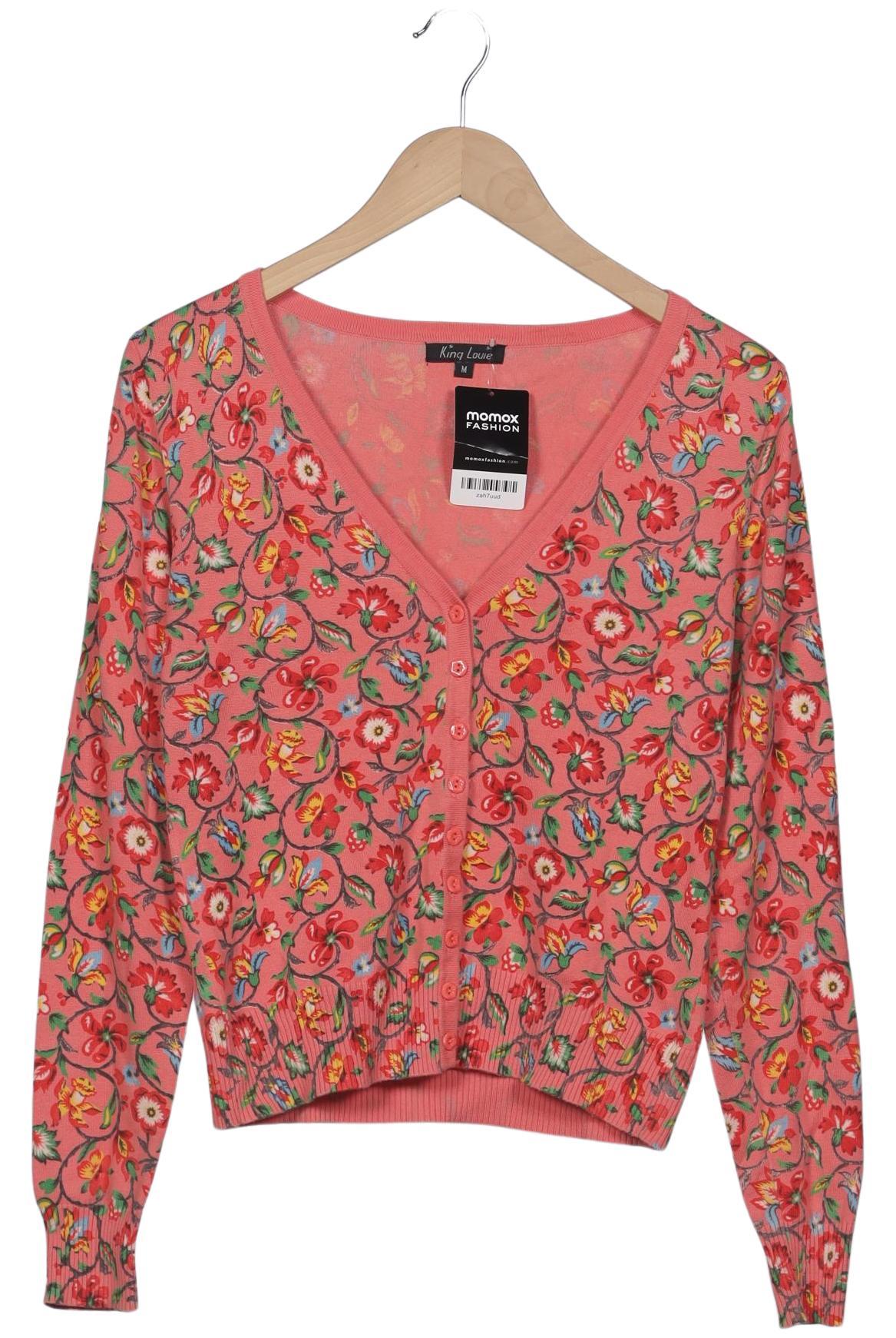 

King Louie Damen Strickjacke, pink, Gr. 38