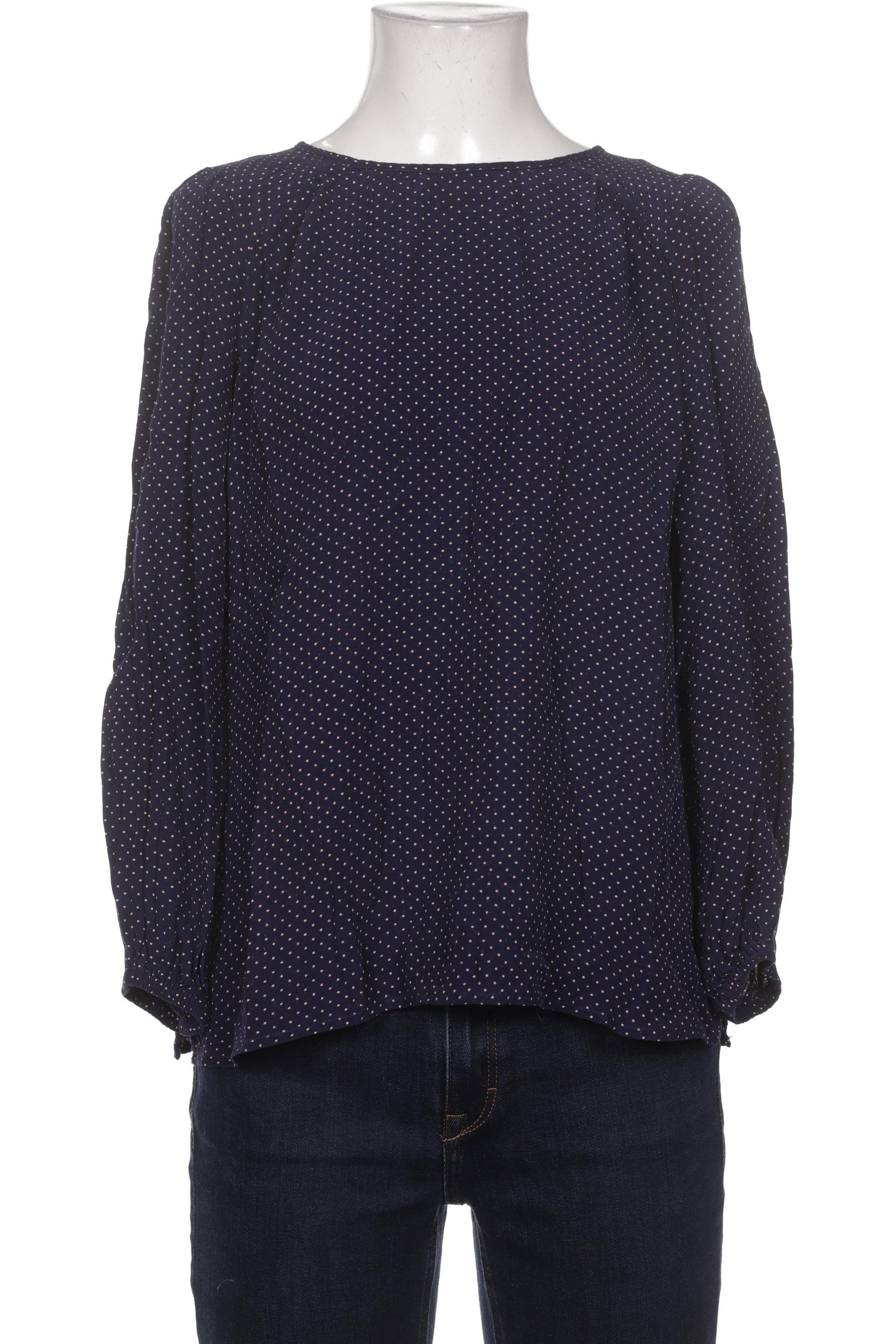 

King Louie Damen Bluse, marineblau, Gr. 40