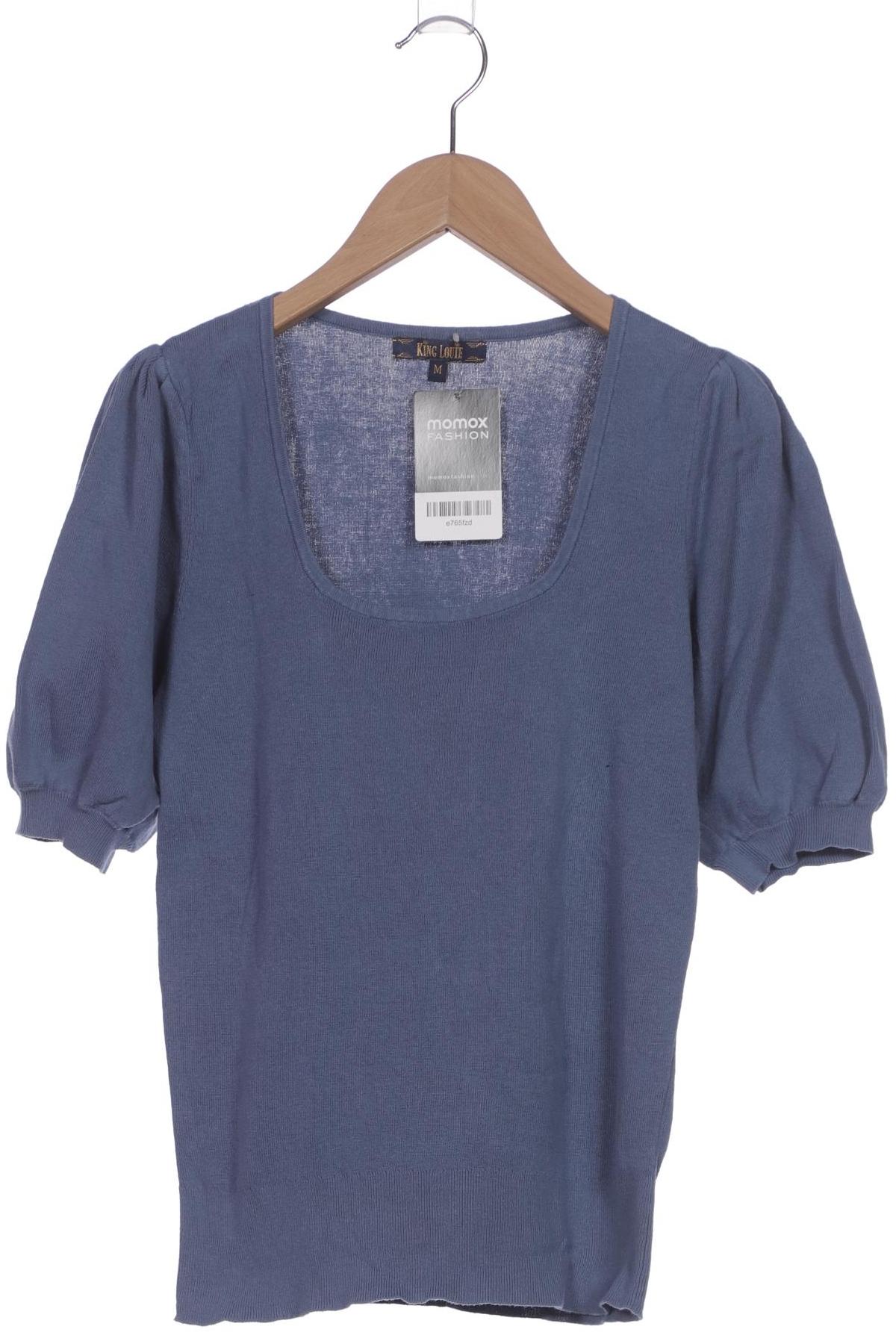 

King Louie Damen Pullover, blau, Gr. 38