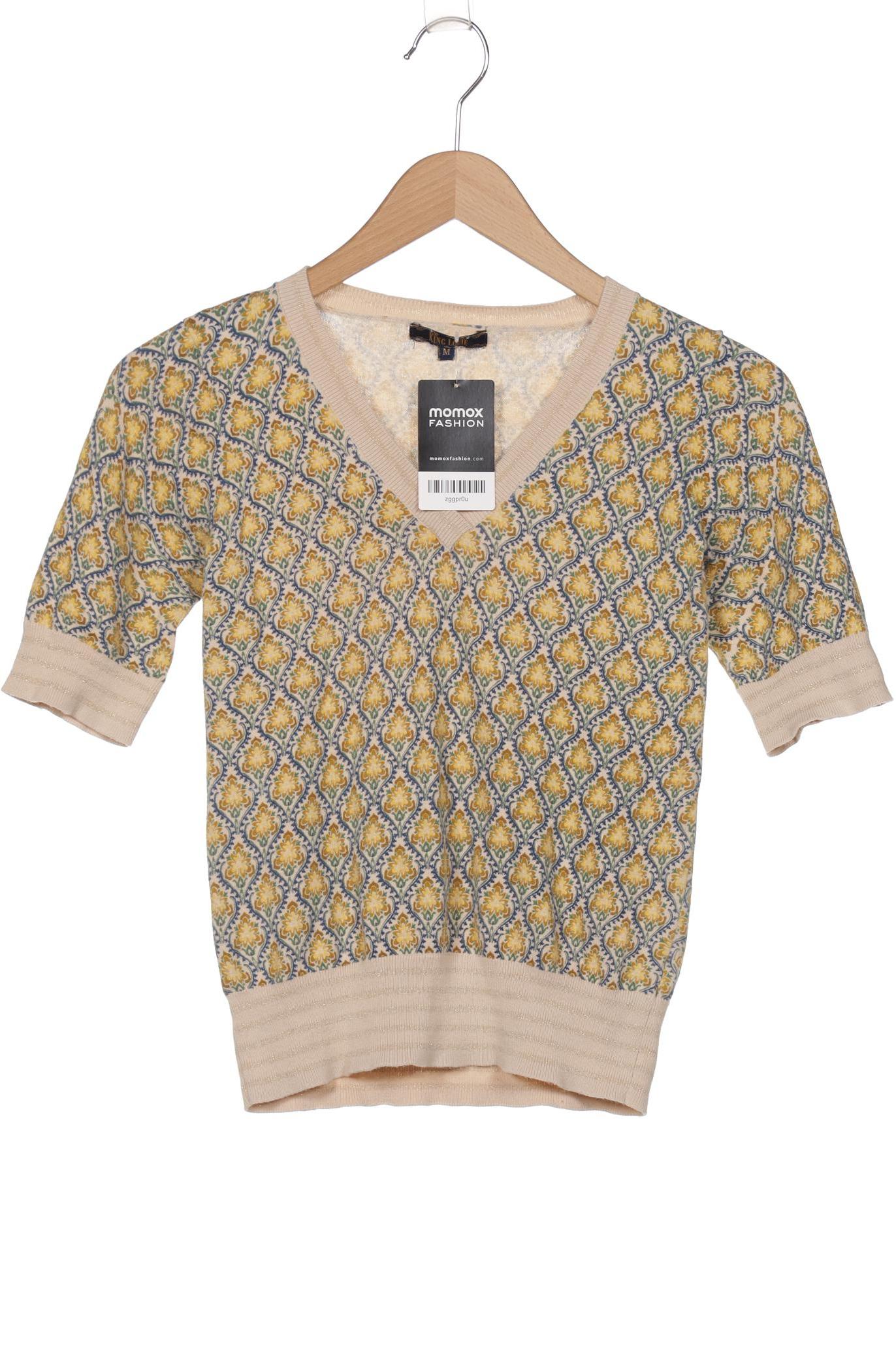 

King Louie Damen Pullover, gelb, Gr. 38