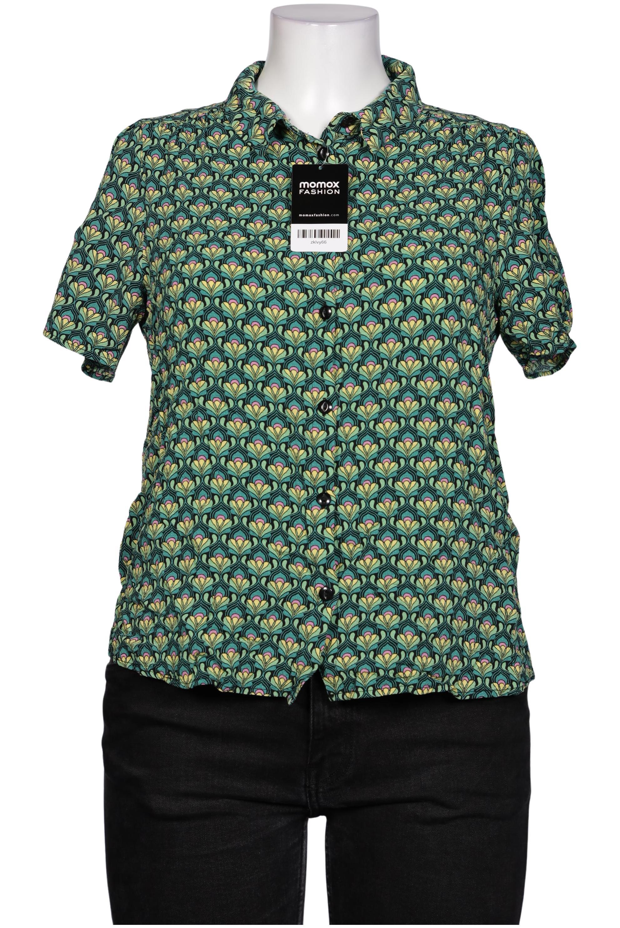 

King Louie Damen Bluse, grün, Gr. 44