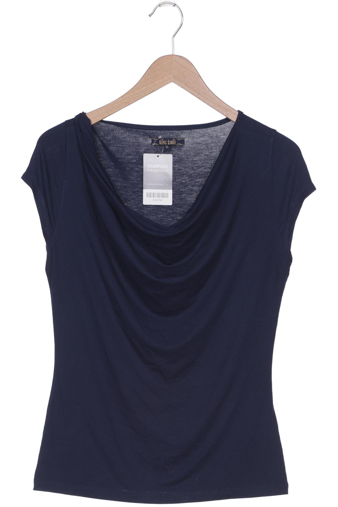 

King Louie Damen T-Shirt, marineblau, Gr. 38