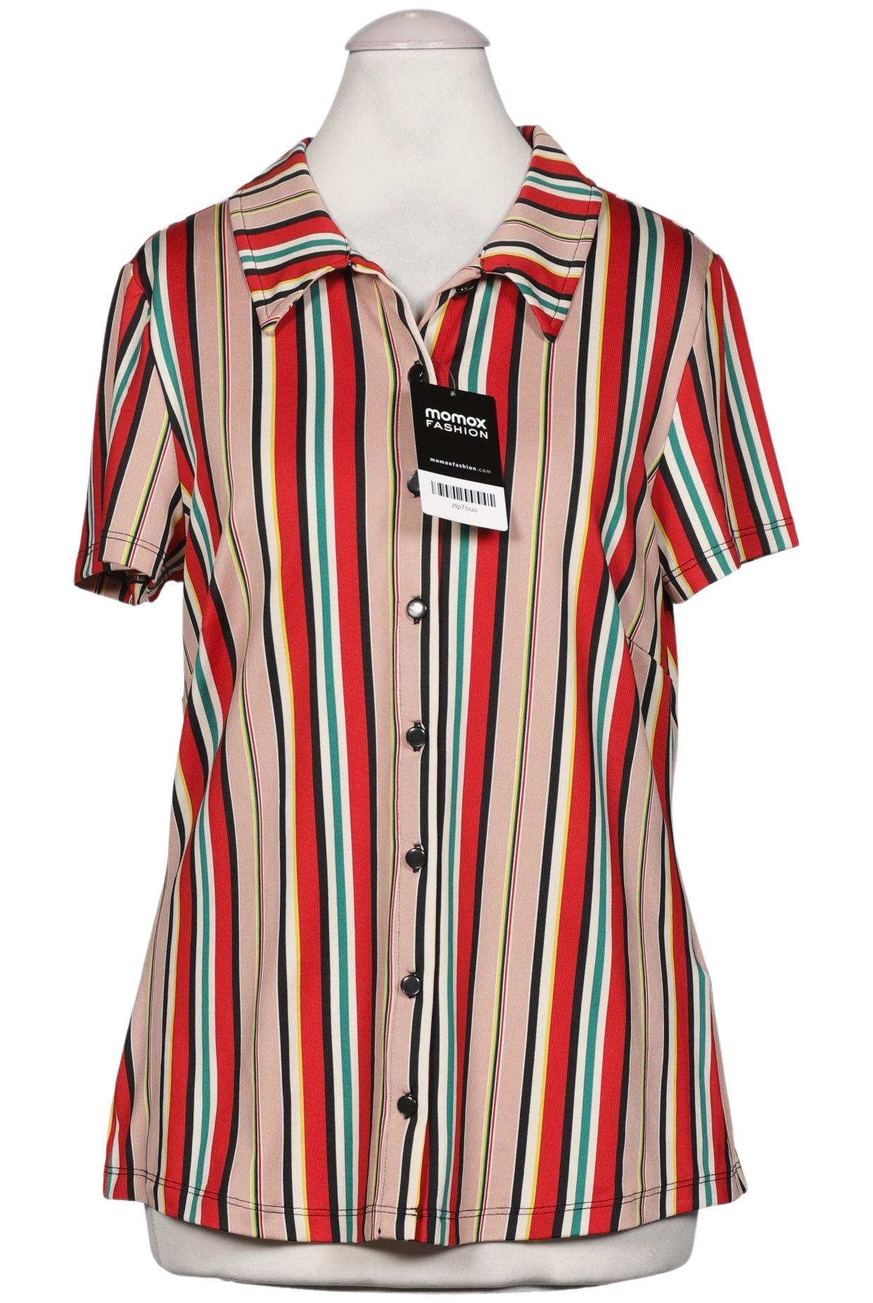 

King Louie Damen Bluse, mehrfarbig, Gr. 38