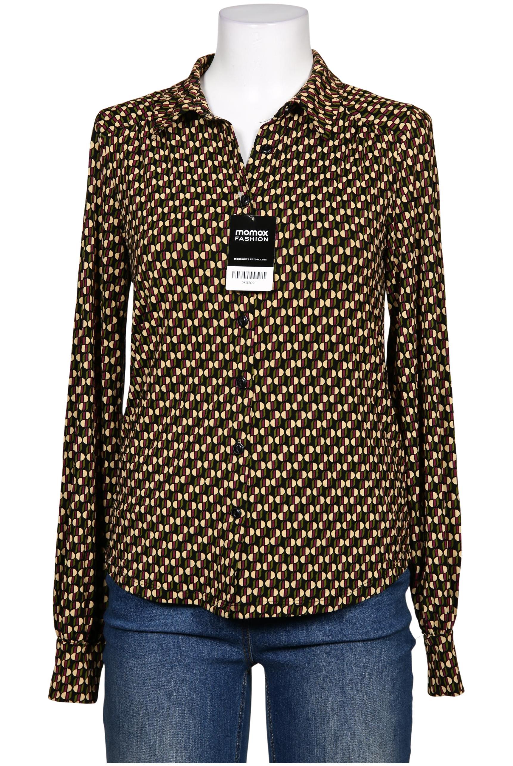 

King Louie Damen Bluse, schwarz, Gr. 36