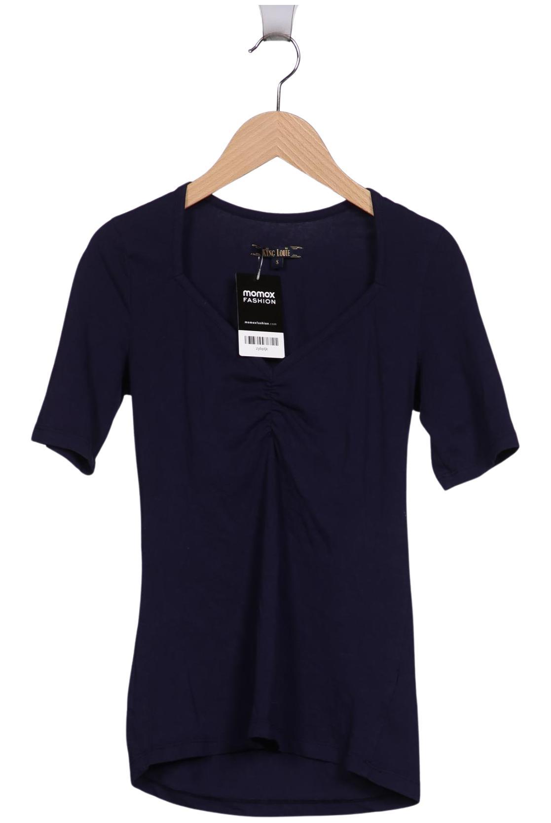 

King Louie Damen T-Shirt, marineblau, Gr. 36
