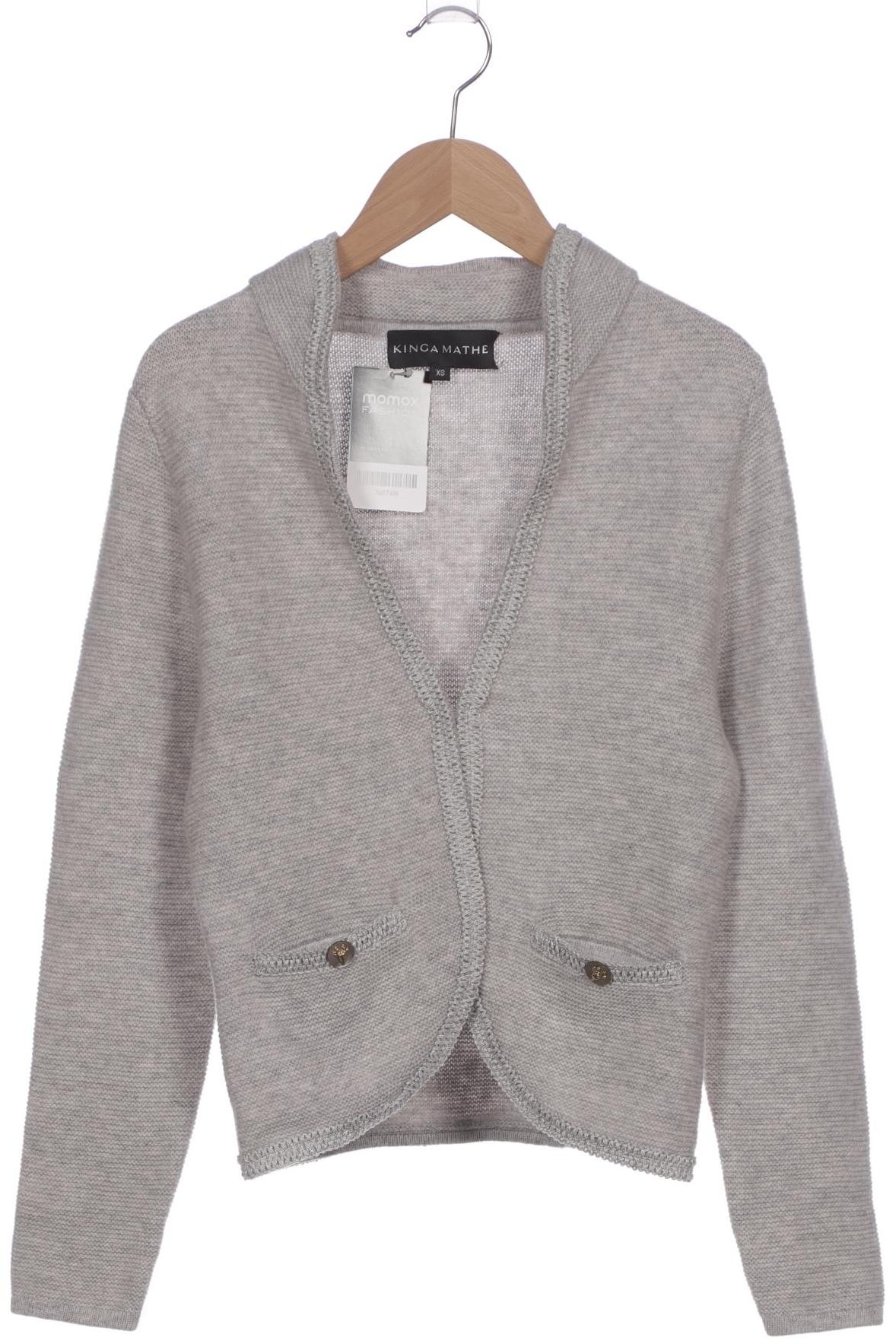 

Kinga Mathe Damen Strickjacke, grau, Gr. 34