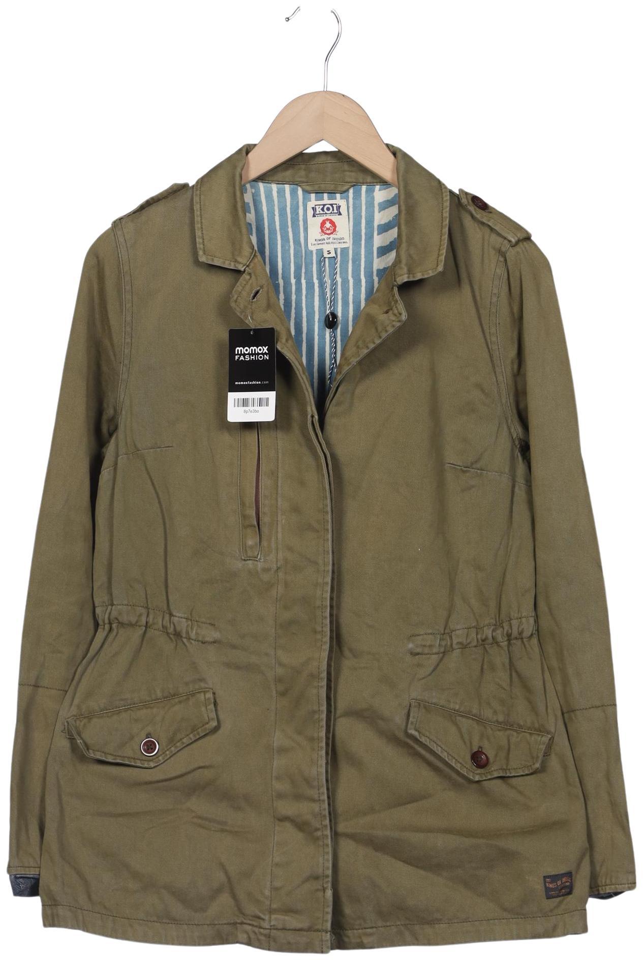 

Kings of Indigo Damen Mantel, grün, Gr. 36