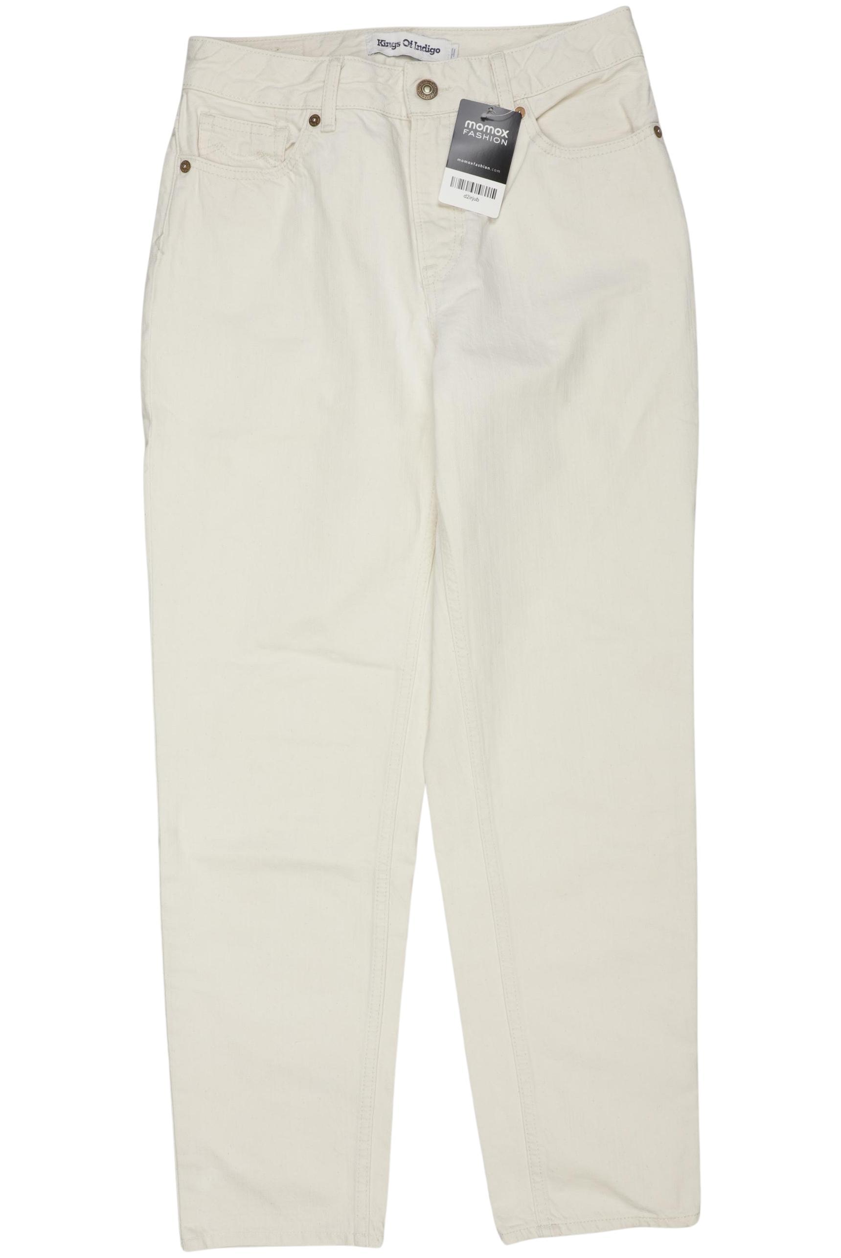 

Kings of Indigo Damen Jeans, cremeweiß, Gr. 26