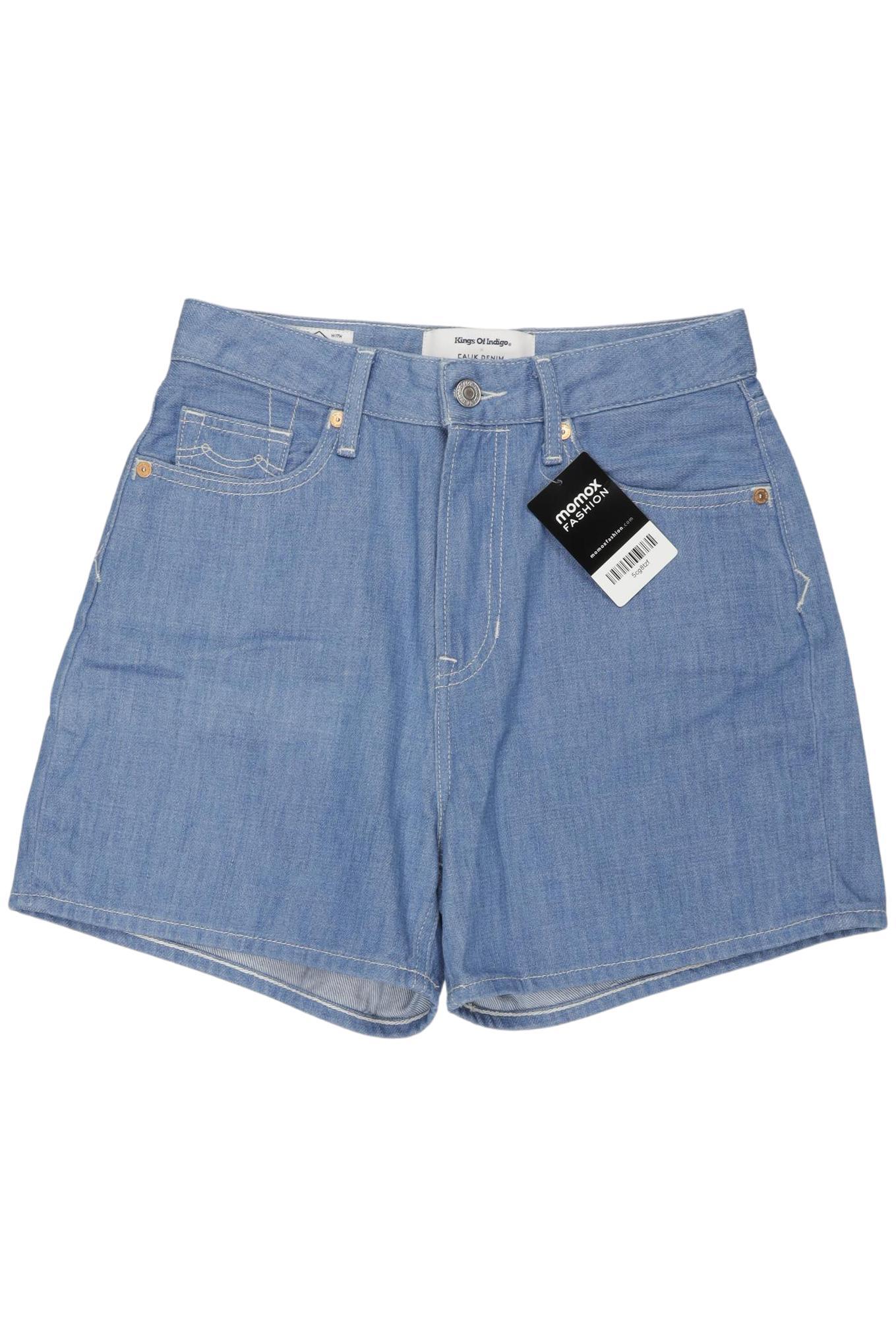 

Kings of Indigo Damen Shorts, blau, Gr. 27