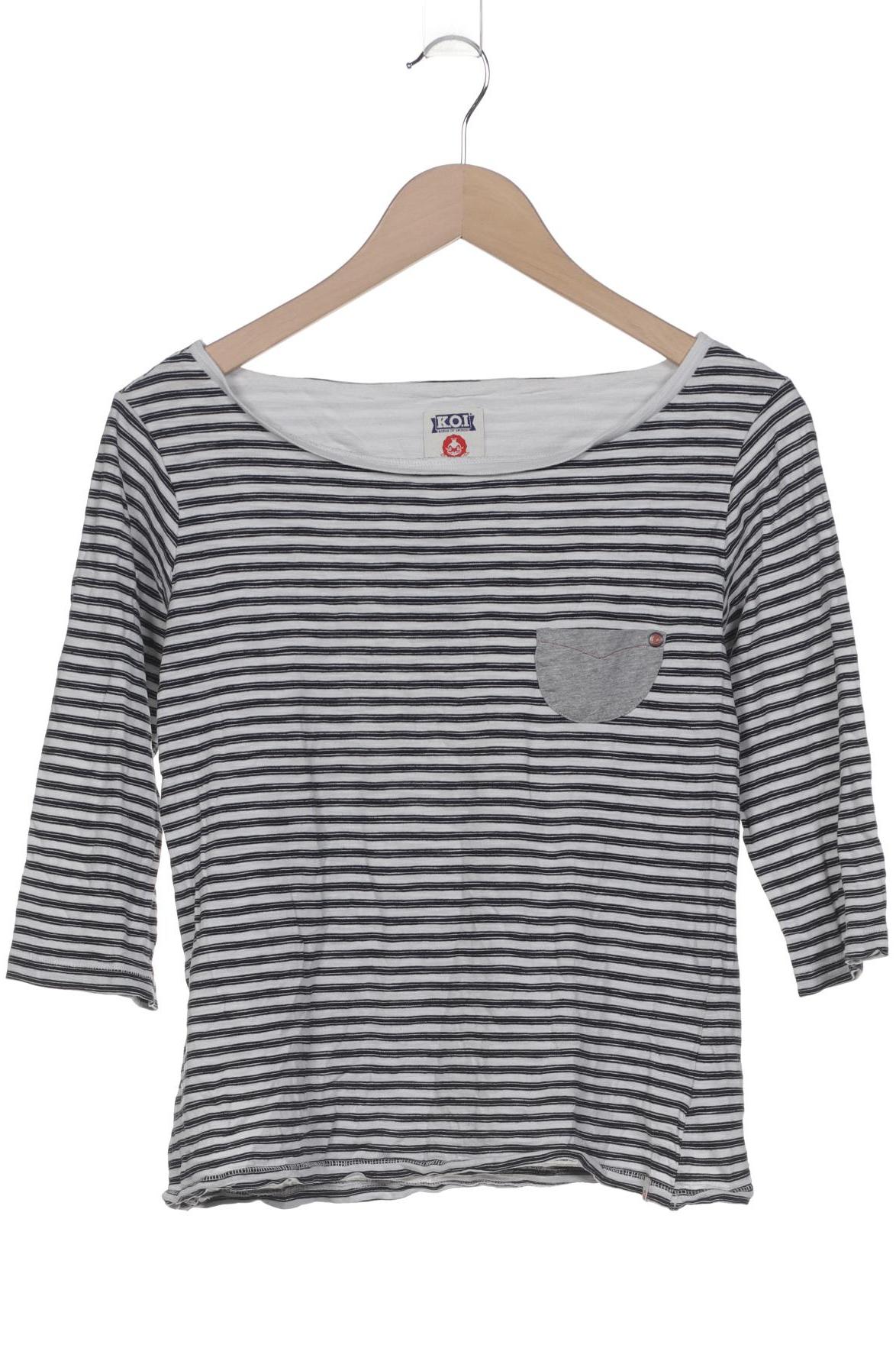

Kings of Indigo Damen Langarmshirt, weiß, Gr. 36