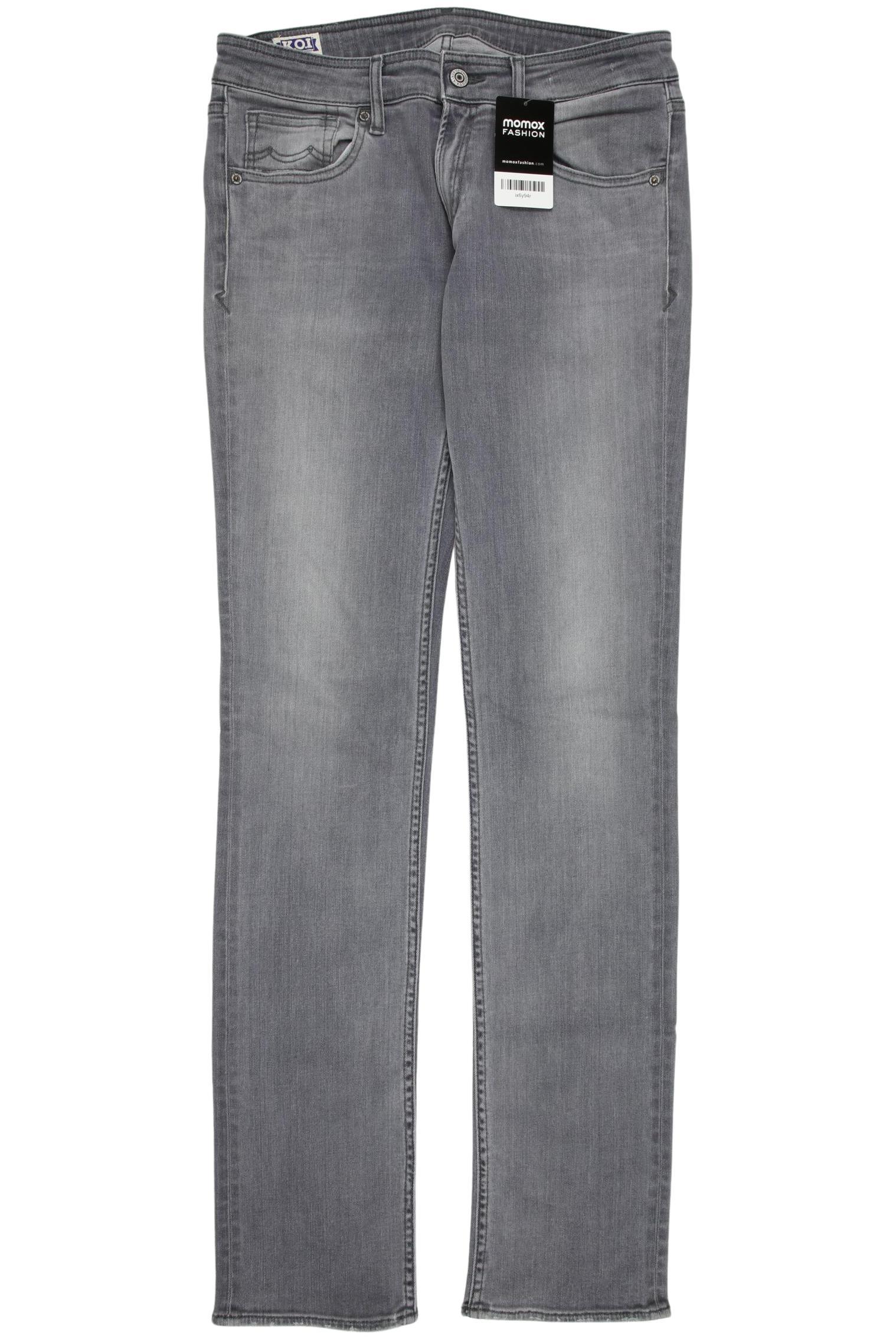 

Kings of Indigo Damen Jeans, grau, Gr. 30