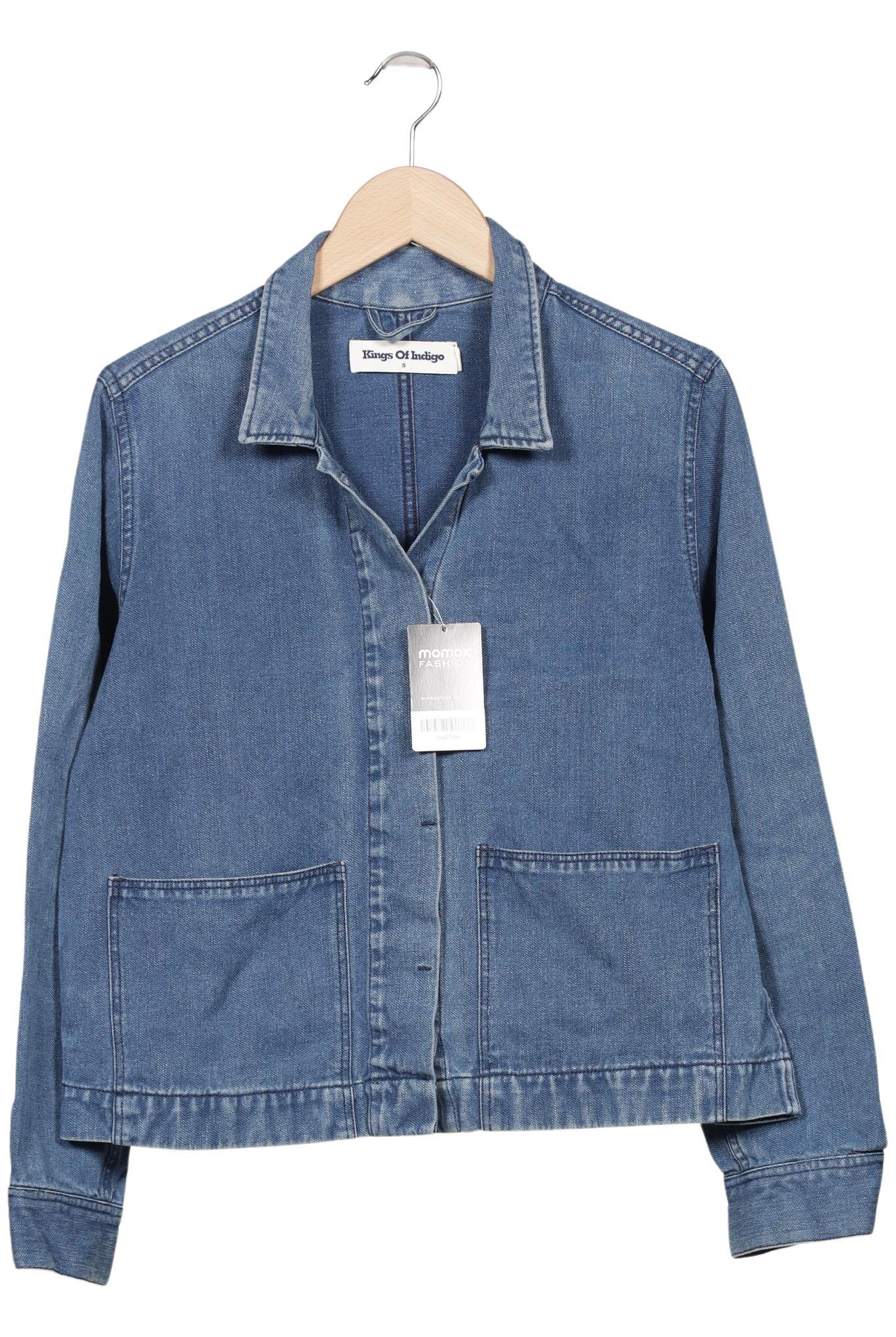 

Kings of Indigo Damen Jacke, blau, Gr. 36