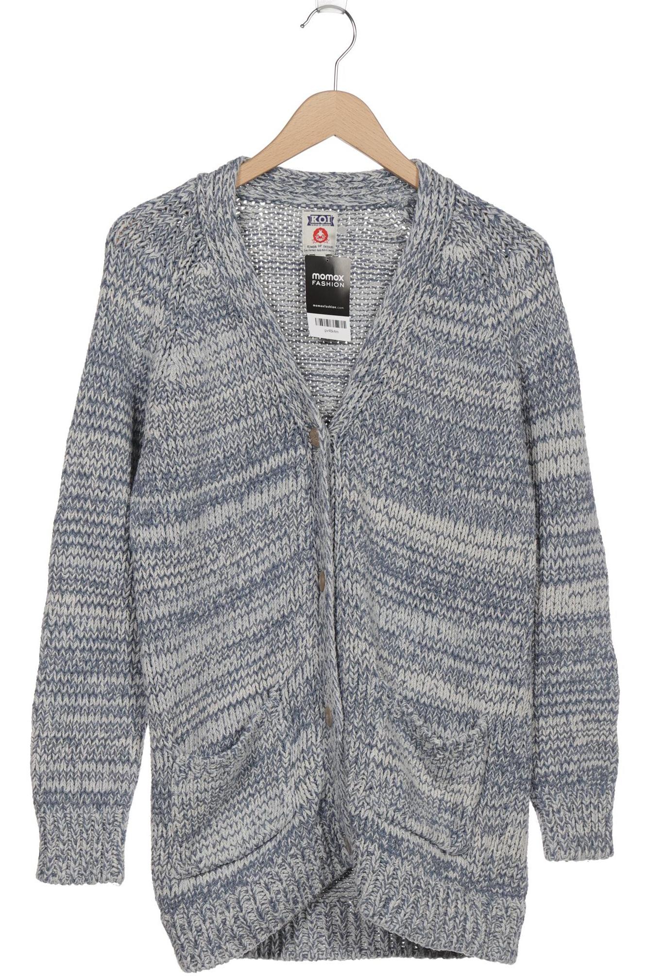 

Kings of Indigo Damen Strickjacke, blau
