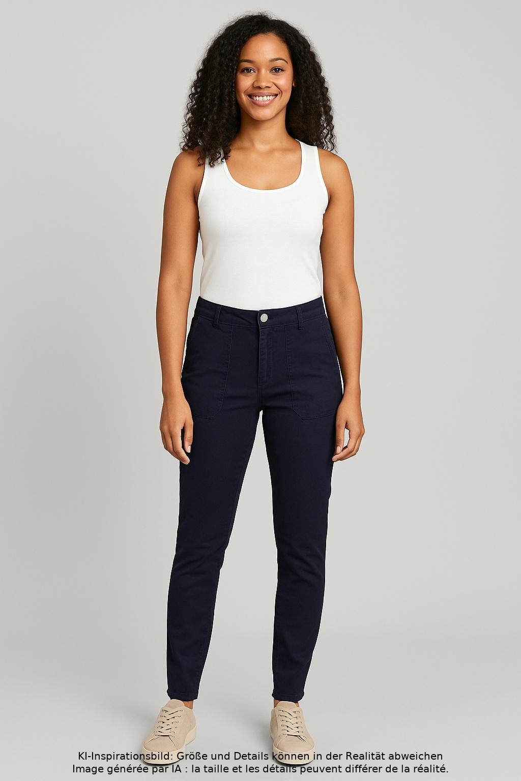 

Kiomi Damen Stoffhose, marineblau, Gr. 36