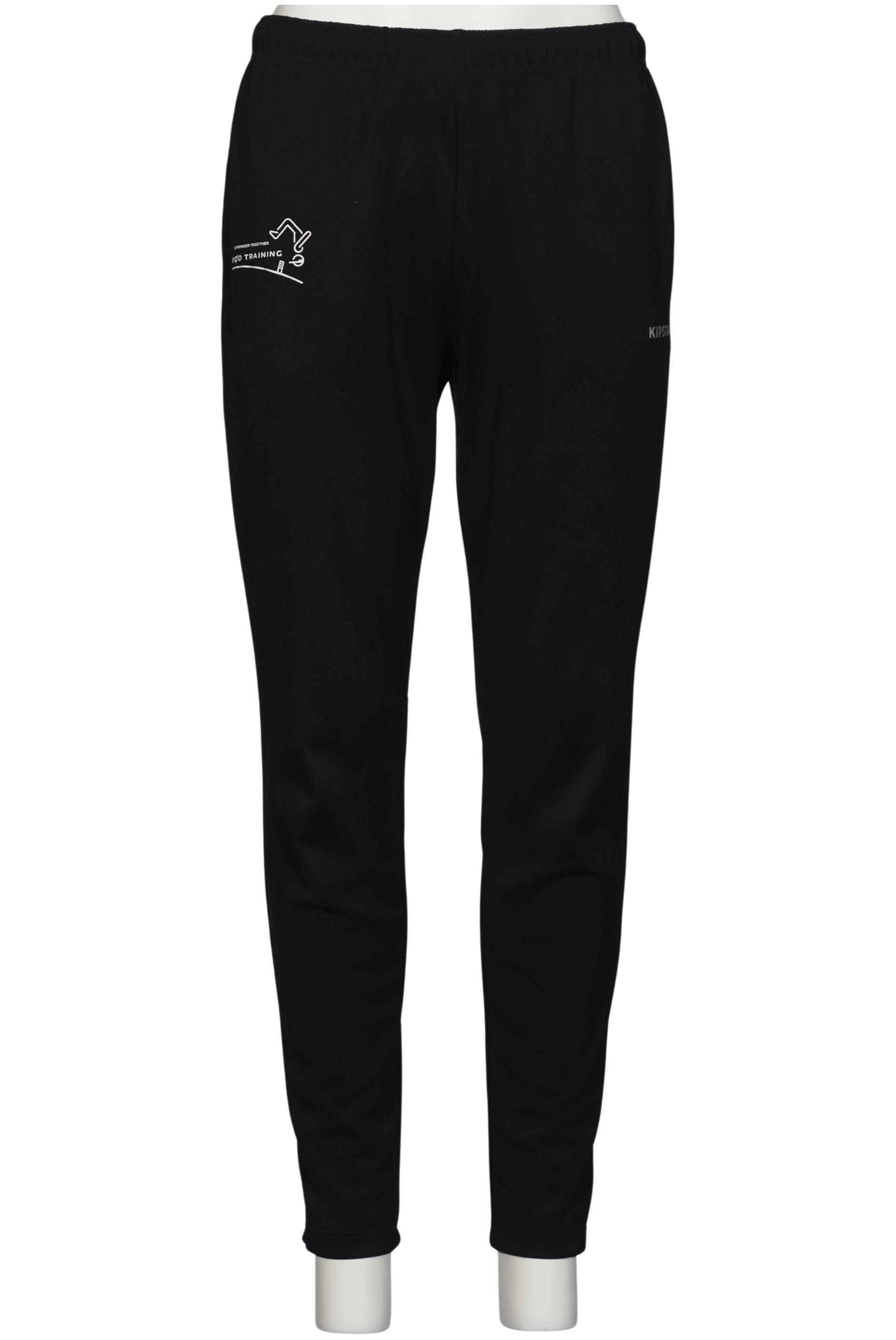 

kipsta Damen Stoffhose, schwarz, Gr. 34