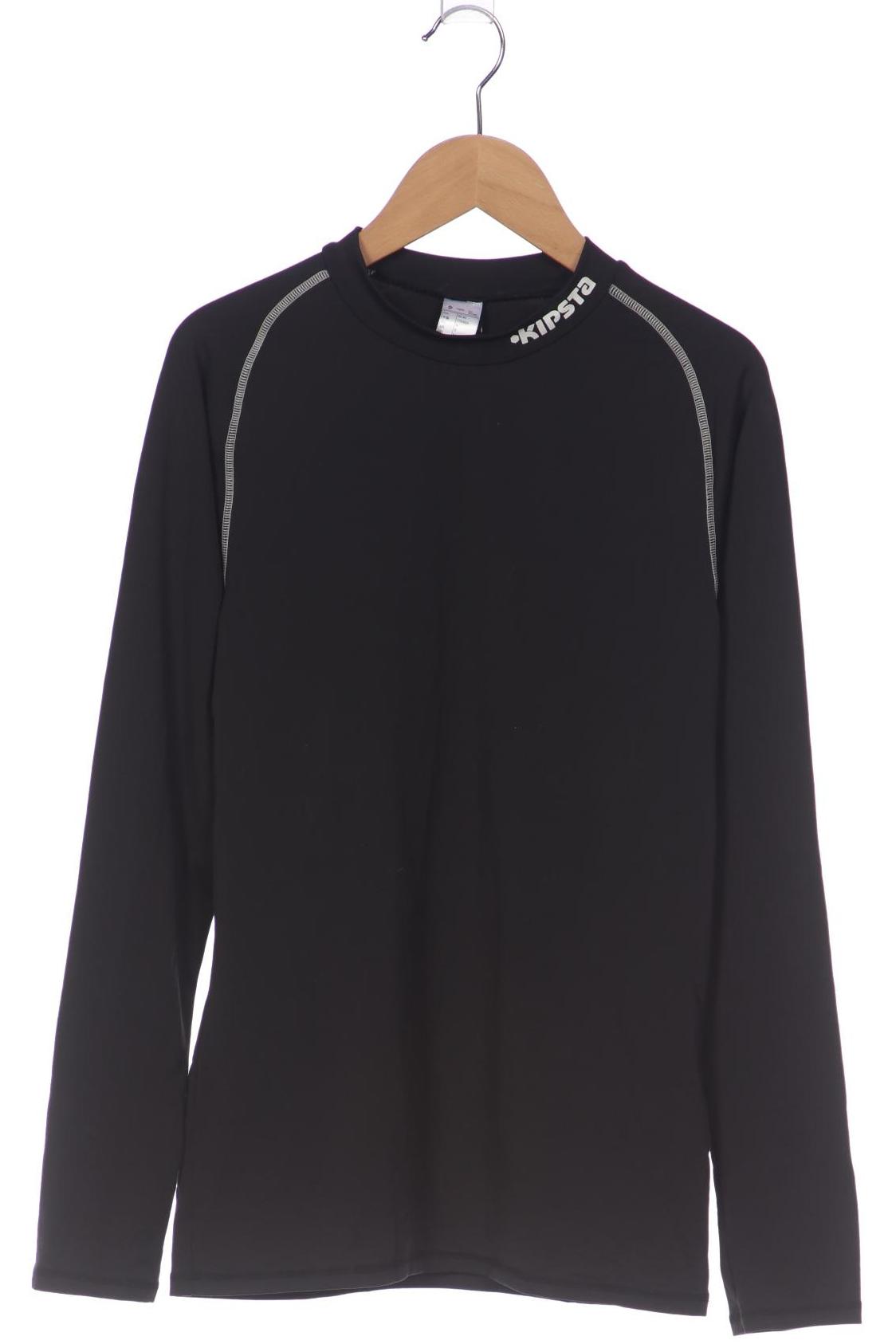 

kipsta Herren Langarmshirt, schwarz, Gr. 48