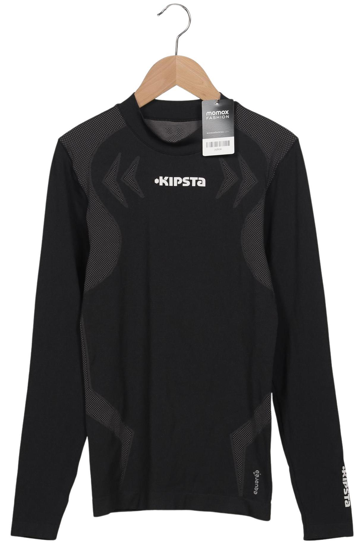 

kipsta Herren Langarmshirt, schwarz, Gr. 48