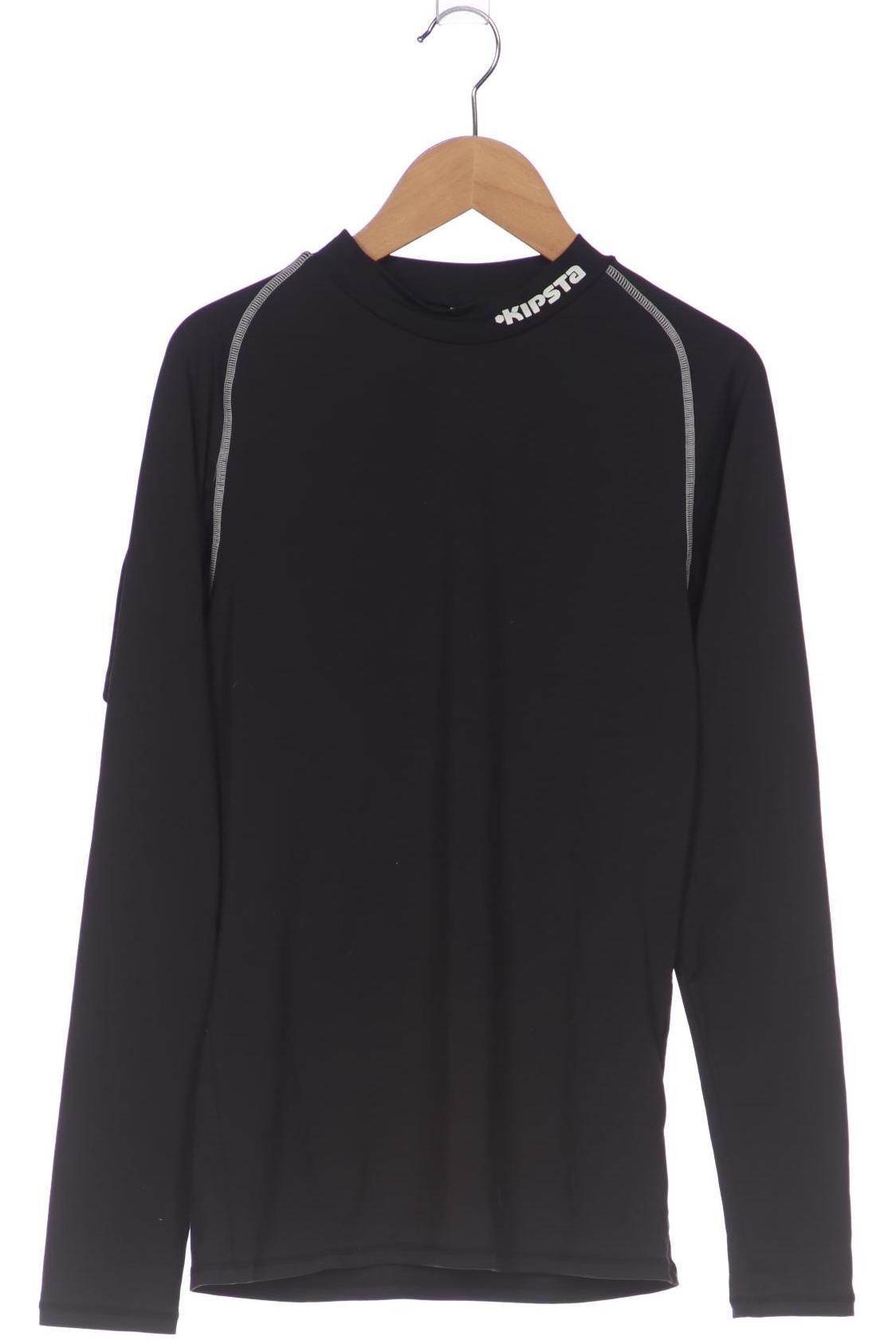 

kipsta Herren Langarmshirt, schwarz, Gr. 48