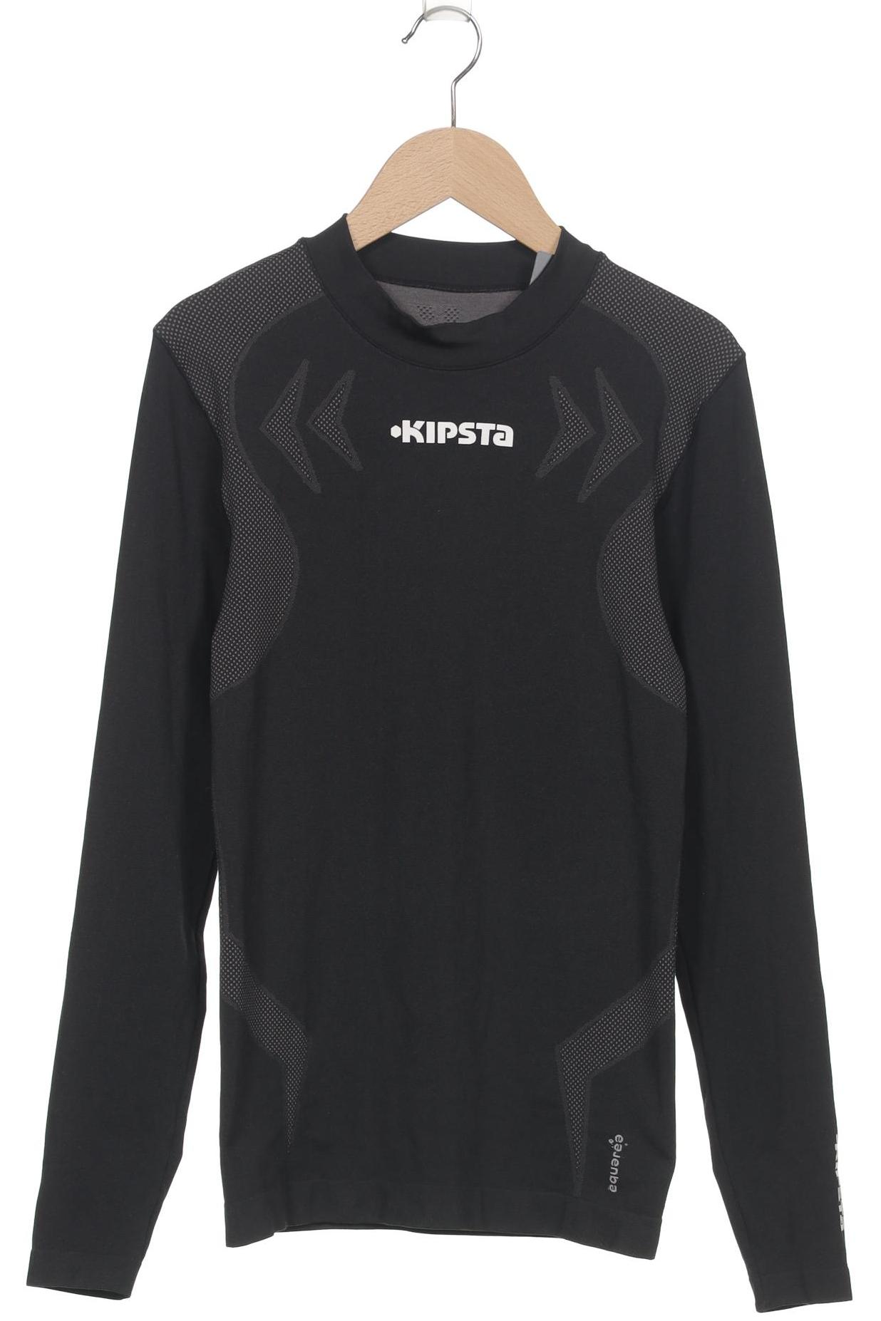 

kipsta Herren Langarmshirt, schwarz, Gr. 48