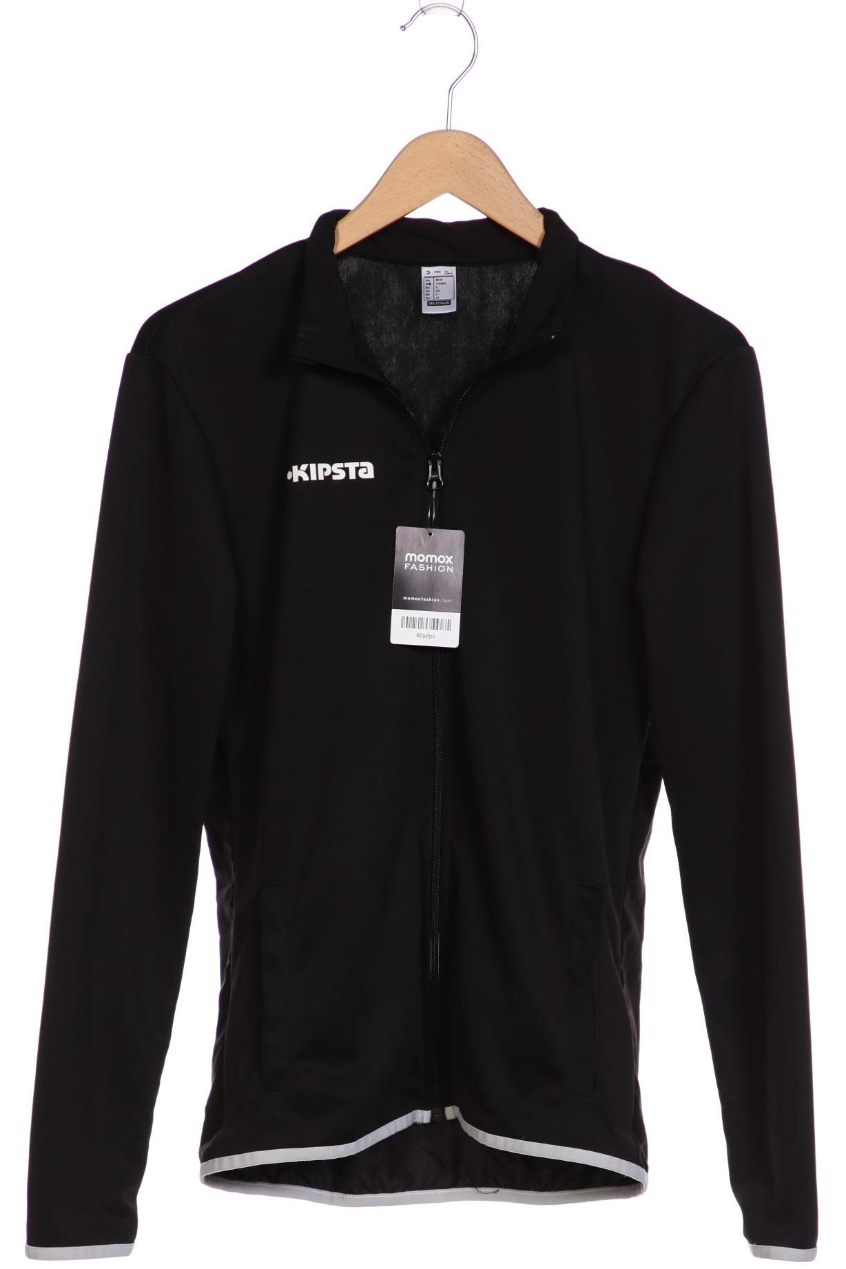 

kipsta Herren Strickjacke, schwarz, Gr. 46