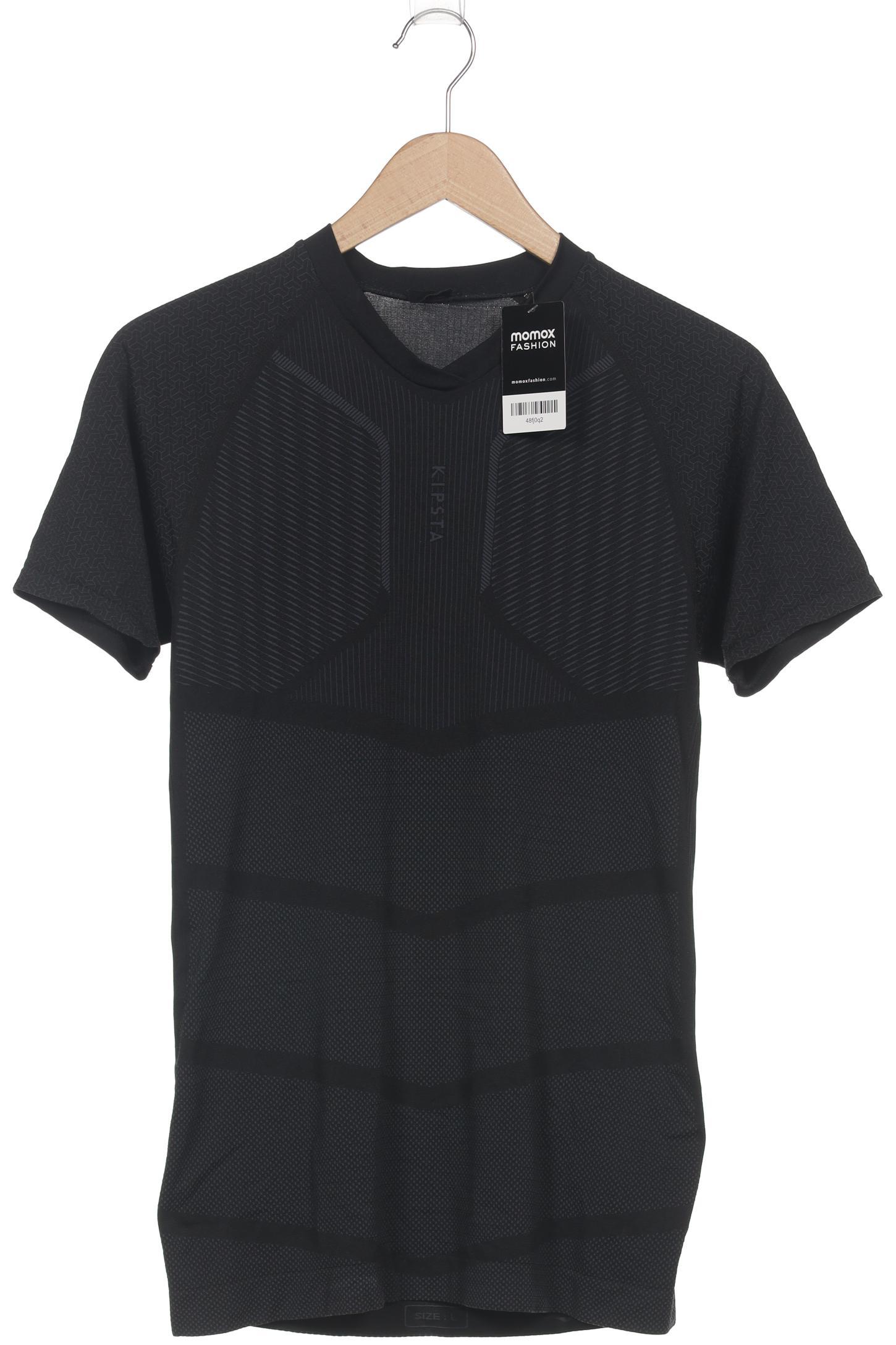 

kipsta Herren T-Shirt, schwarz, Gr. 44