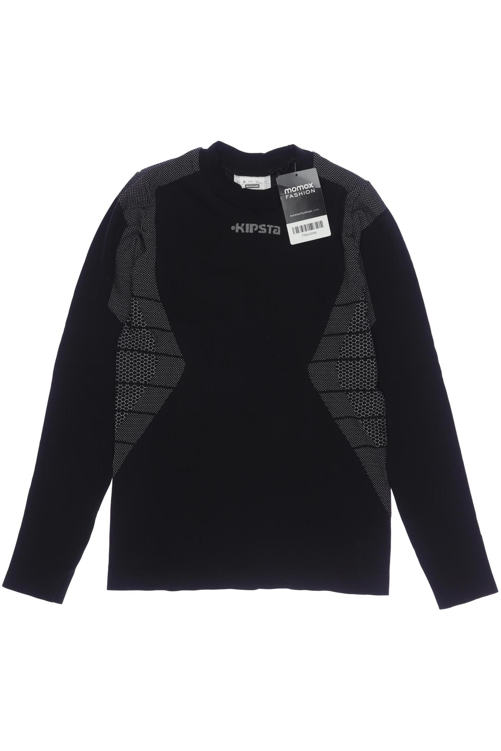 

kipsta Herren Langarmshirt, schwarz, Gr. 152