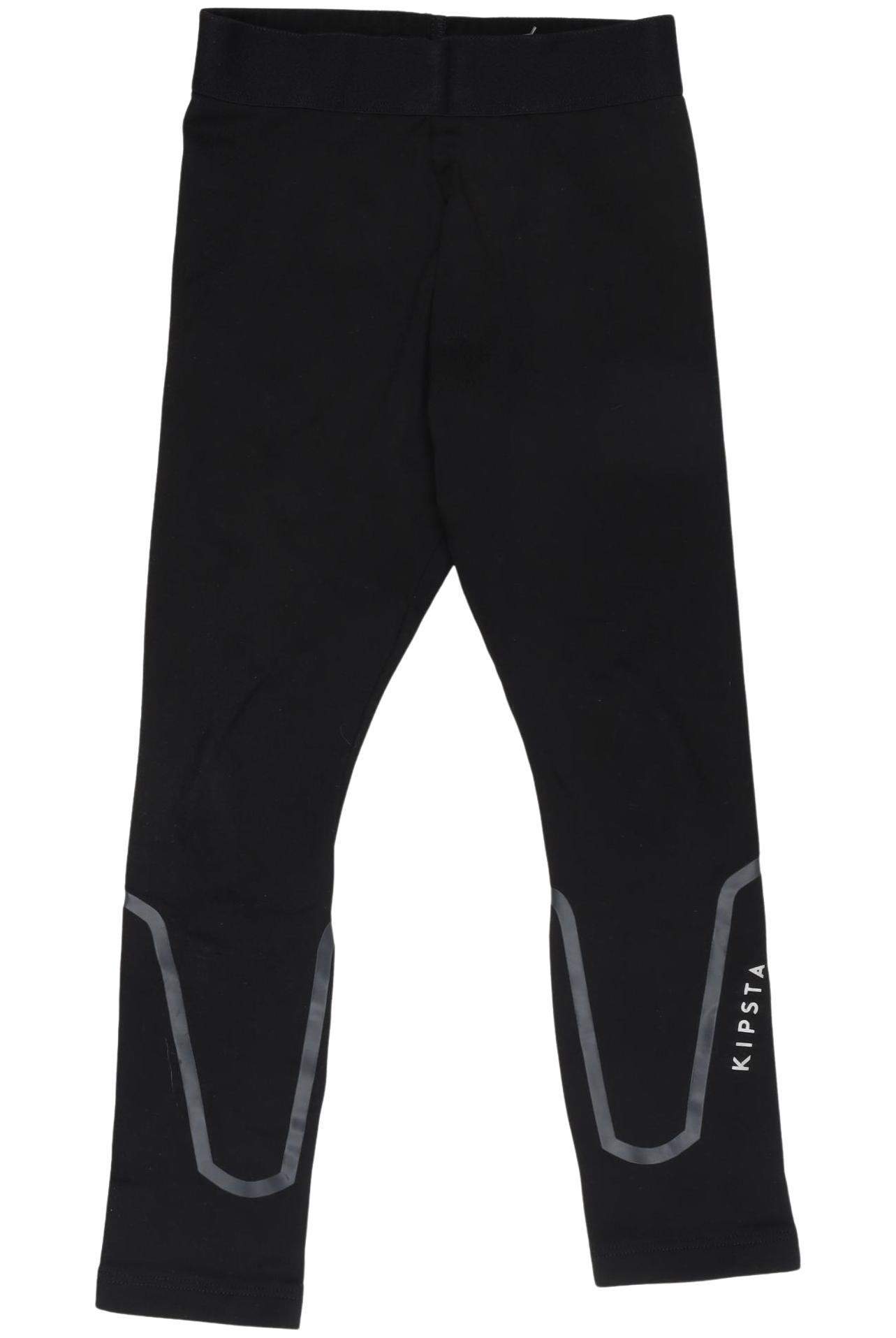 

kipsta Jungen Stoffhose, schwarz, Gr. 110