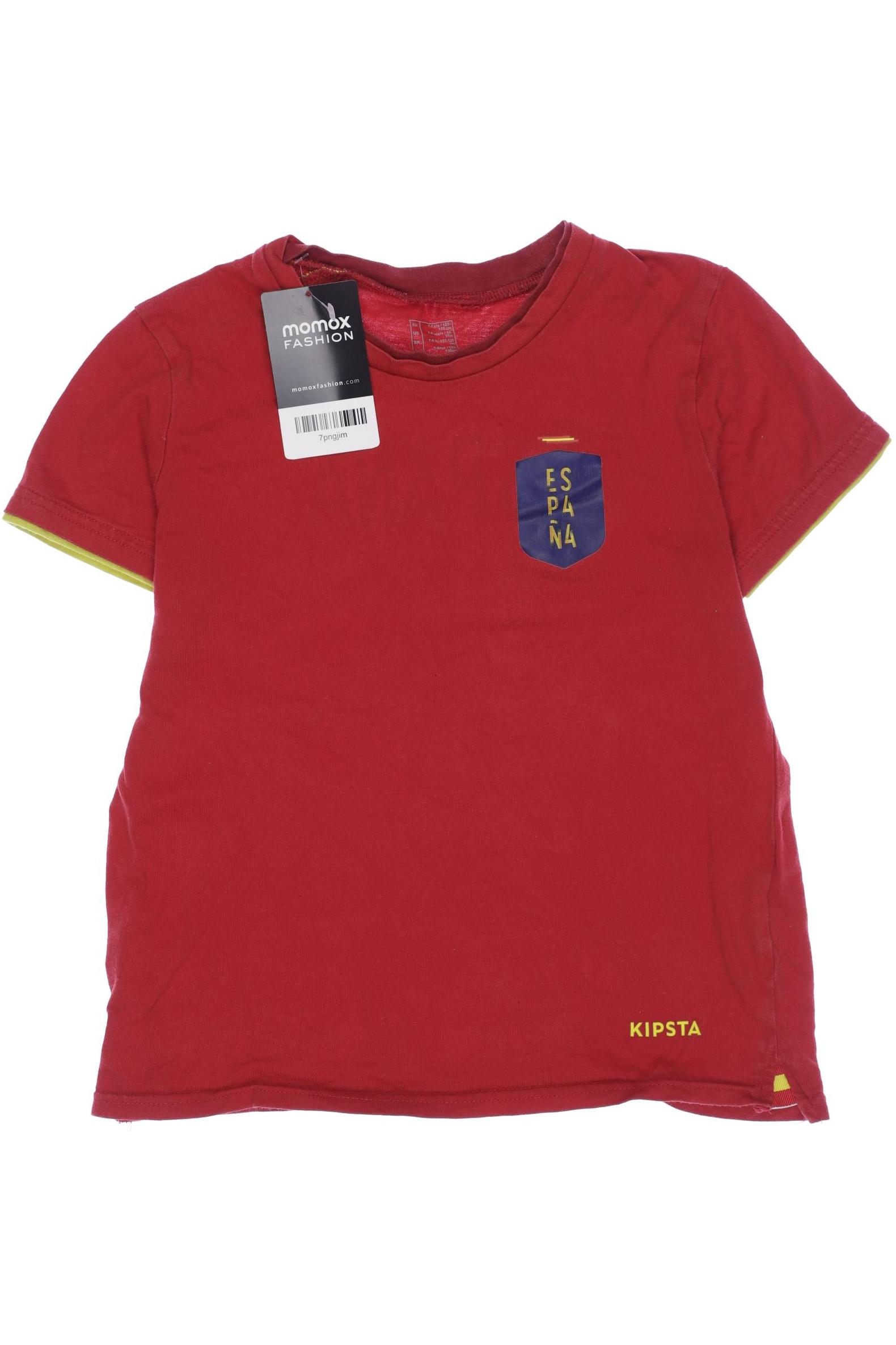 

kipsta Herren T-Shirt, rot, Gr. 128
