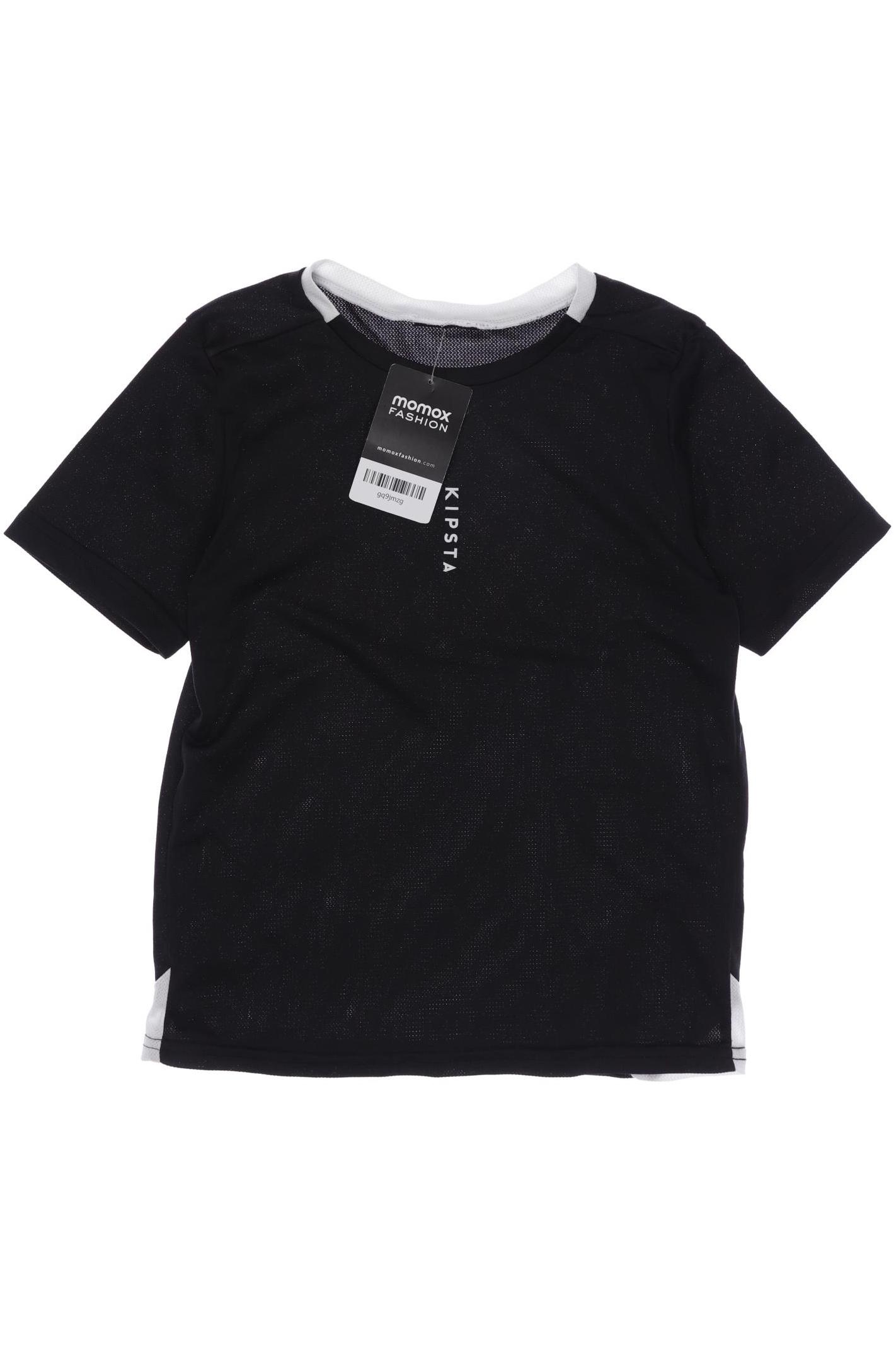 

kipsta Jungen T-Shirt, schwarz