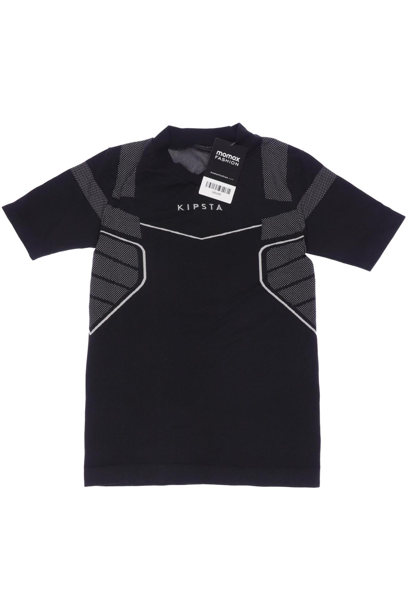 

kipsta Herren T-Shirt, schwarz, Gr. 134
