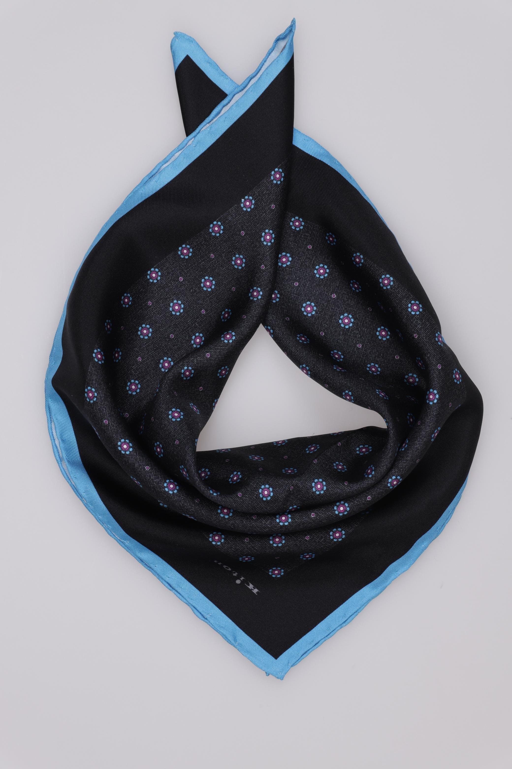 

Kiton Herren Schal, schwarz, Gr.