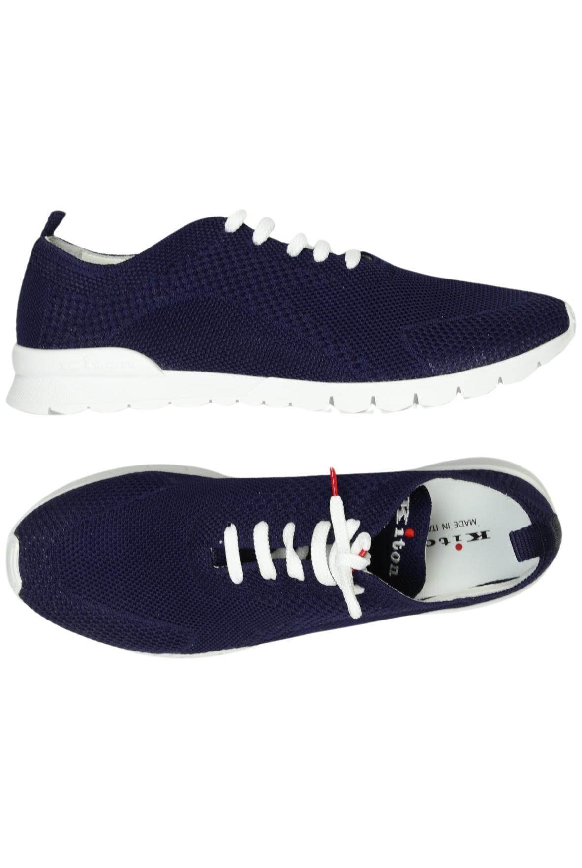 

Kiton Herren Sneakers, marineblau, Gr. 10.5