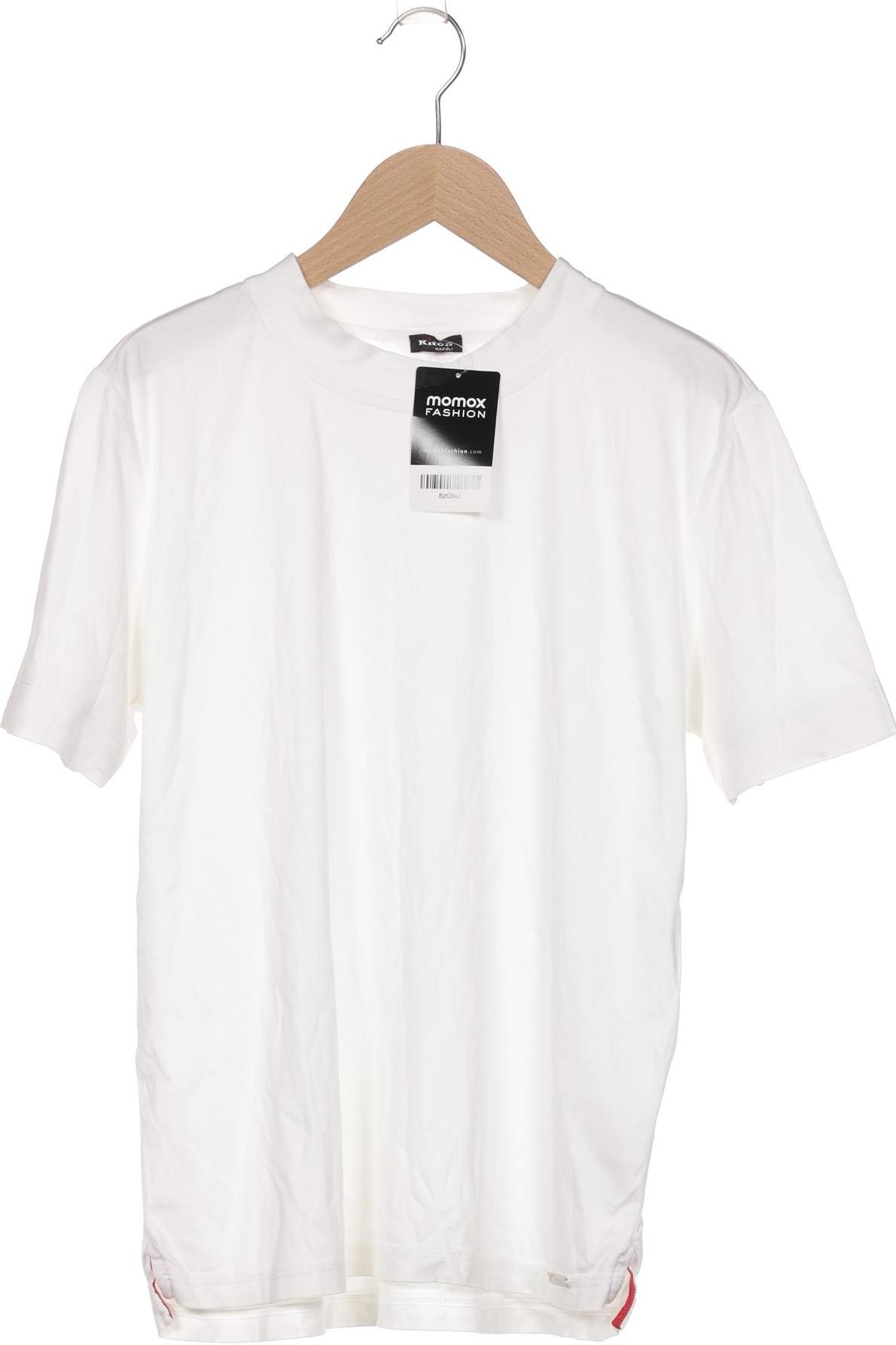 

Kiton Herren T-Shirt, weiß, Gr. 46