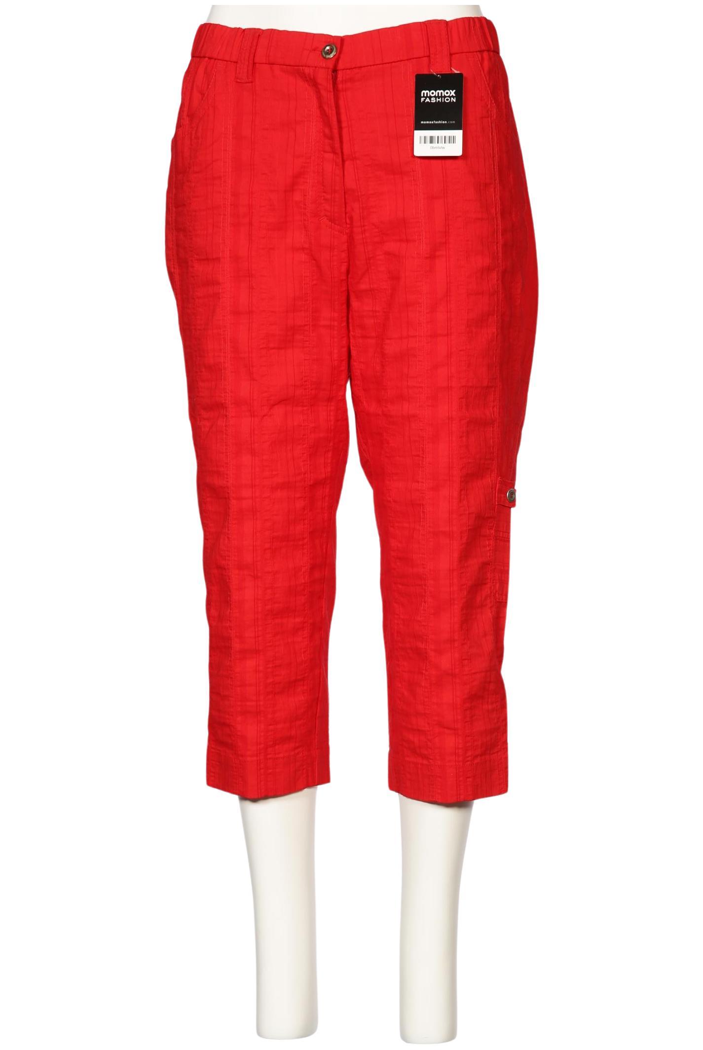 

Kj brand Damen Stoffhose, rot, Gr. 46