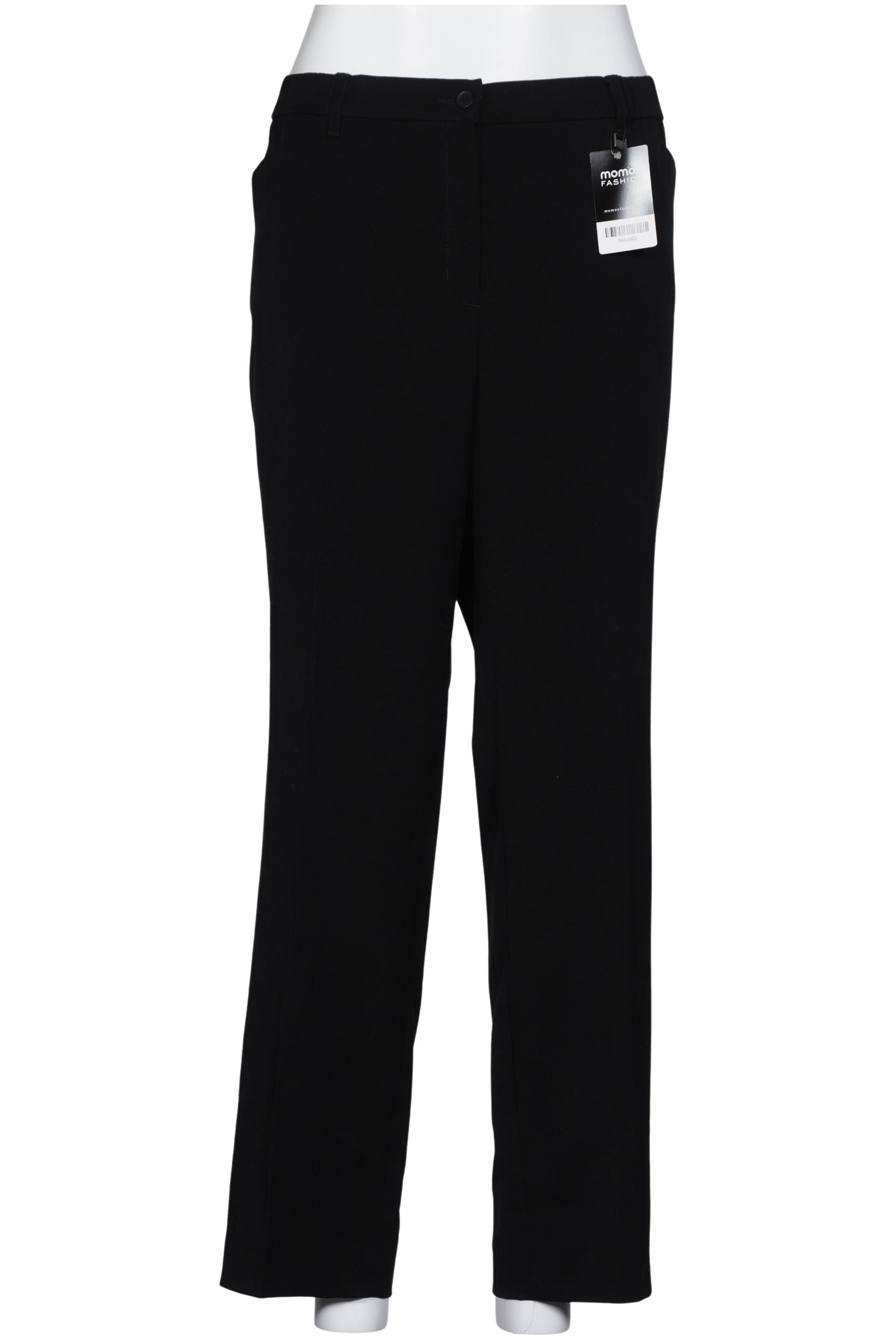 

Kj brand Damen Stoffhose, schwarz, Gr. 48