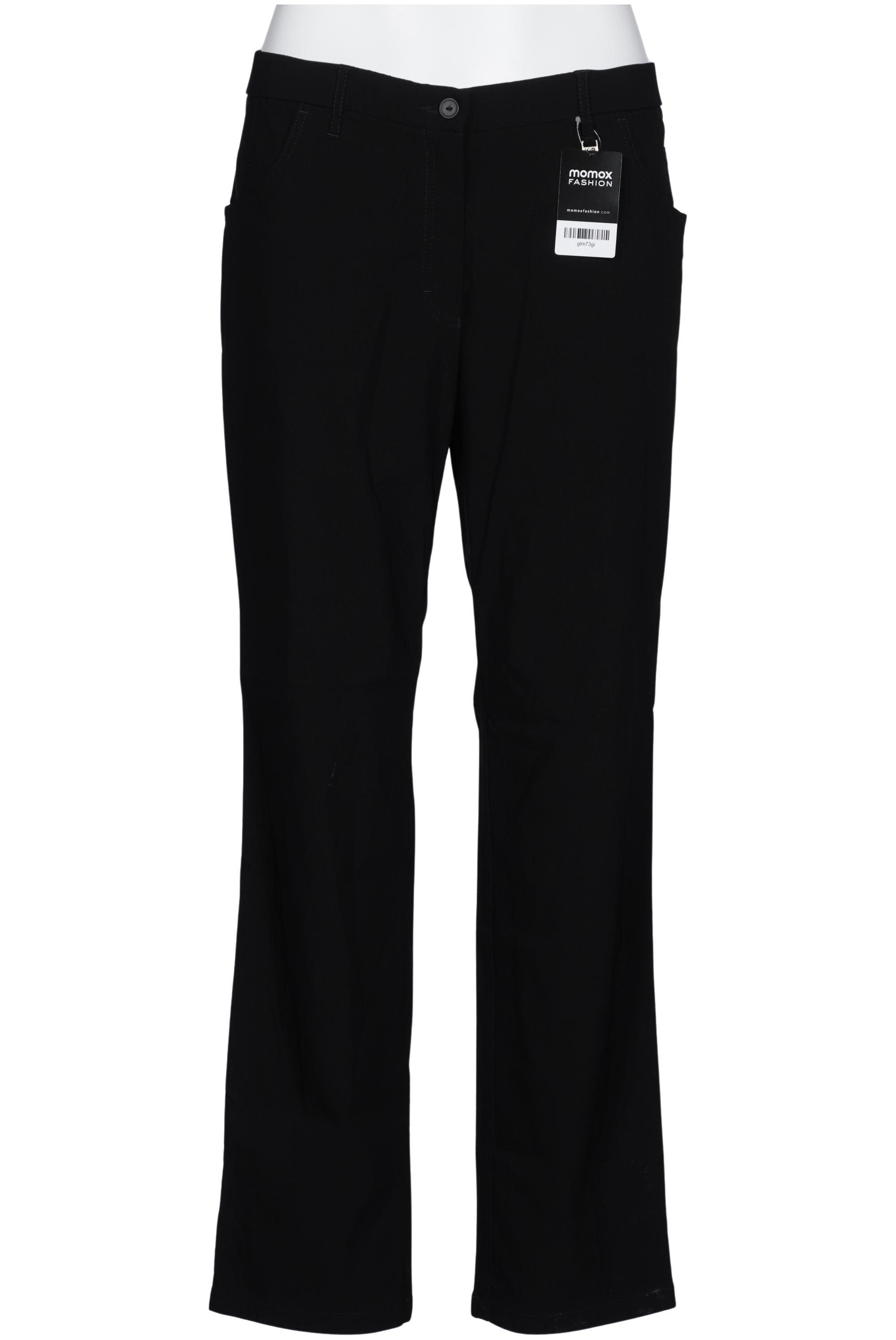 

Kj brand Damen Stoffhose, schwarz, Gr. 46