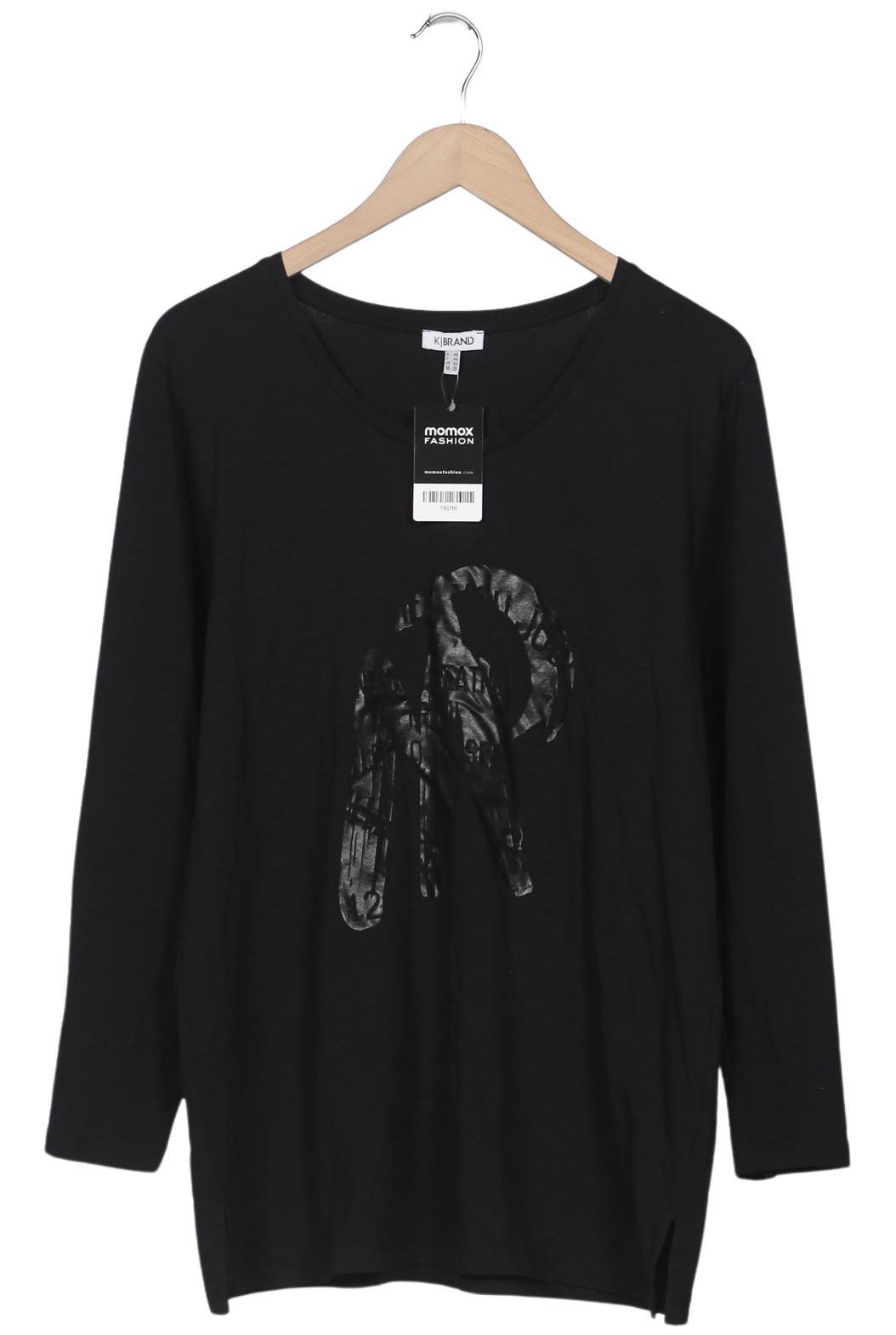 

Kj brand Damen Langarmshirt, schwarz, Gr. 46