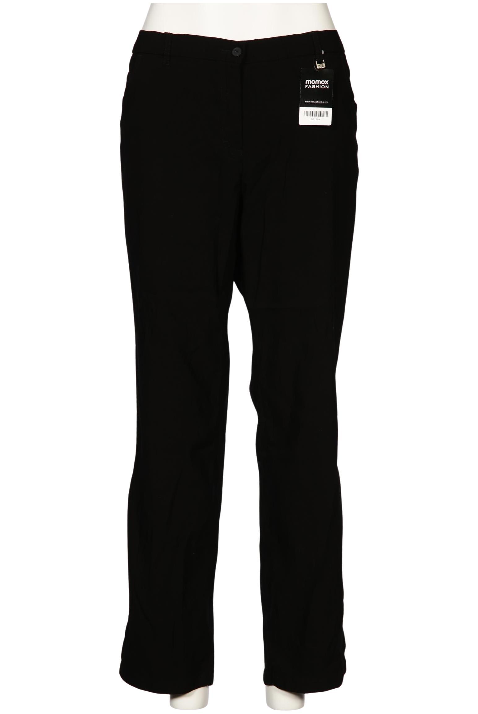 

Kj brand Damen Stoffhose, schwarz, Gr. 48