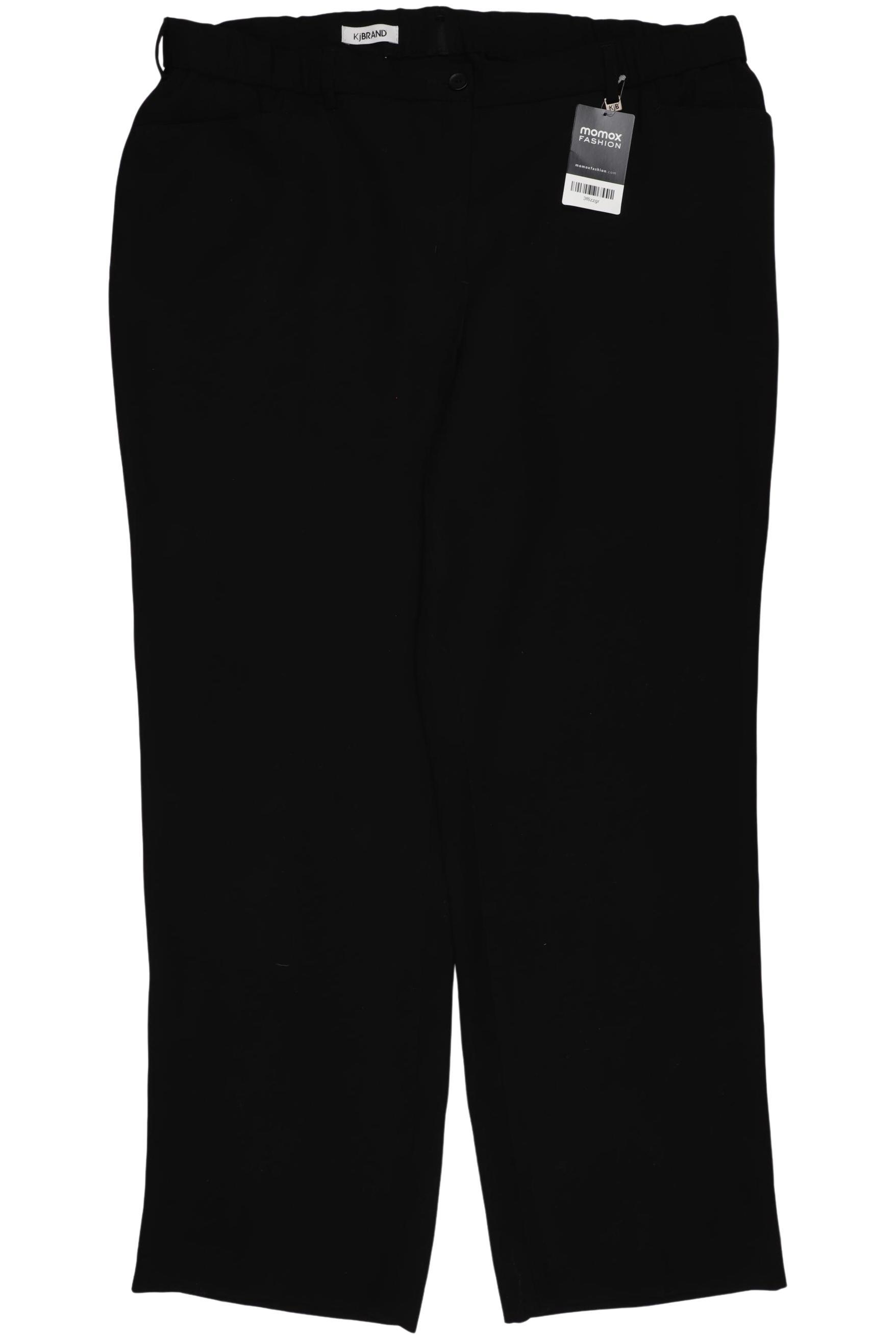 

Kj brand Damen Stoffhose, schwarz, Gr. 48