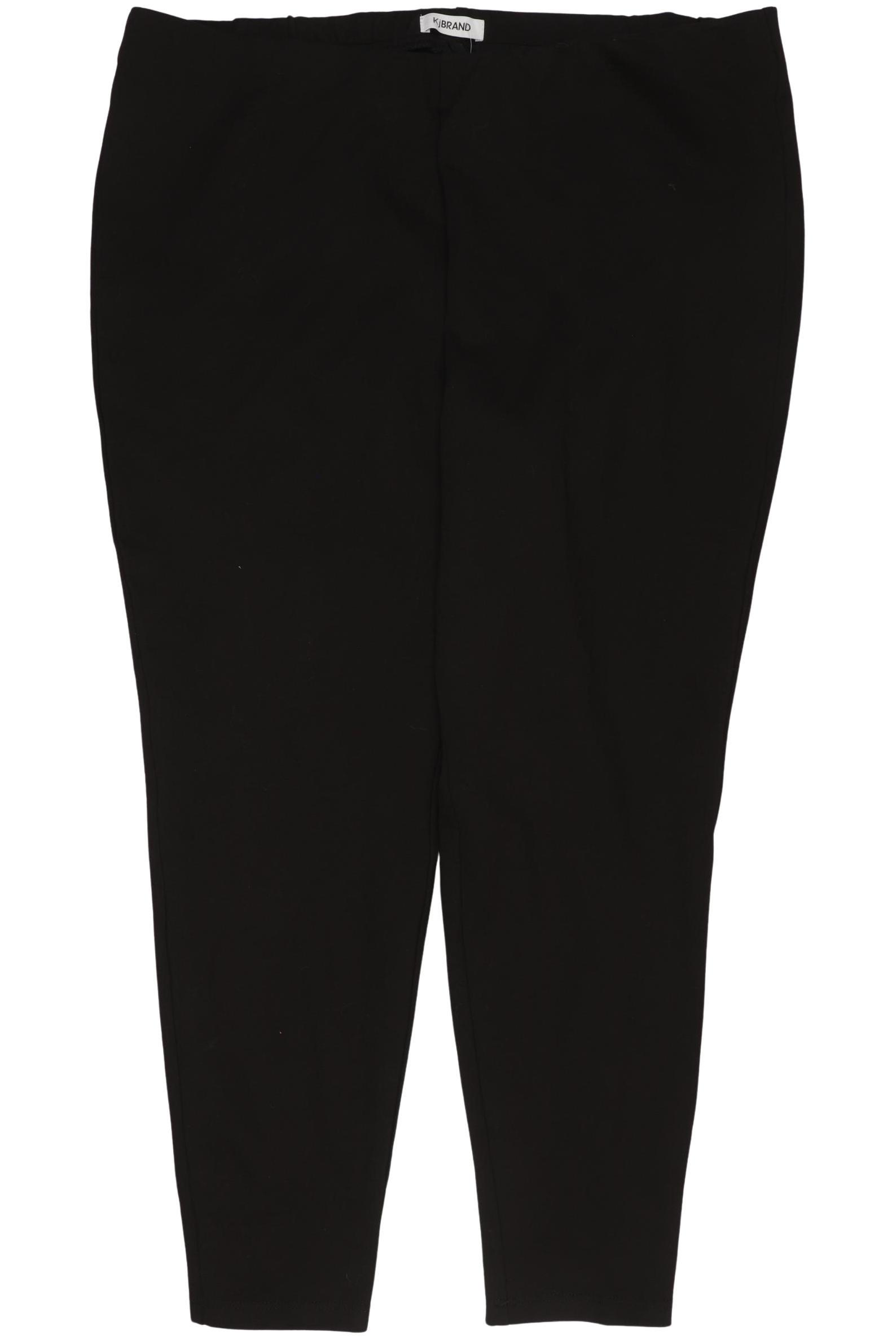 

Kj brand Damen Stoffhose, schwarz, Gr. 50