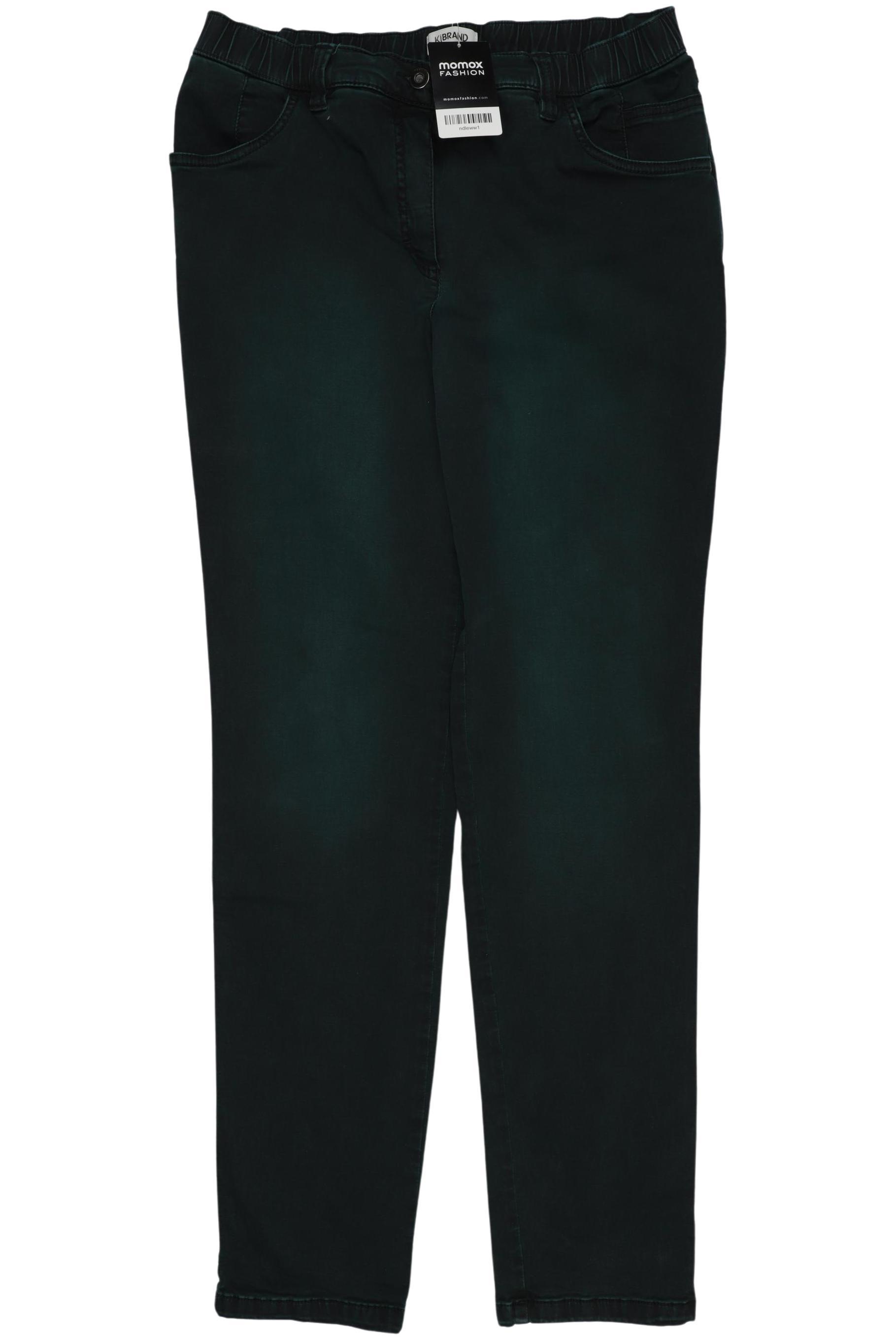 

Kj brand Damen Stoffhose, grün, Gr. 42