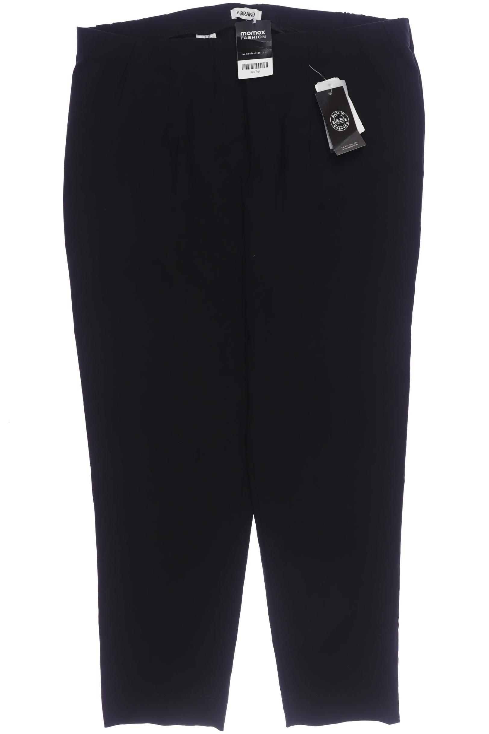 

Kj brand Damen Stoffhose, schwarz, Gr. 48