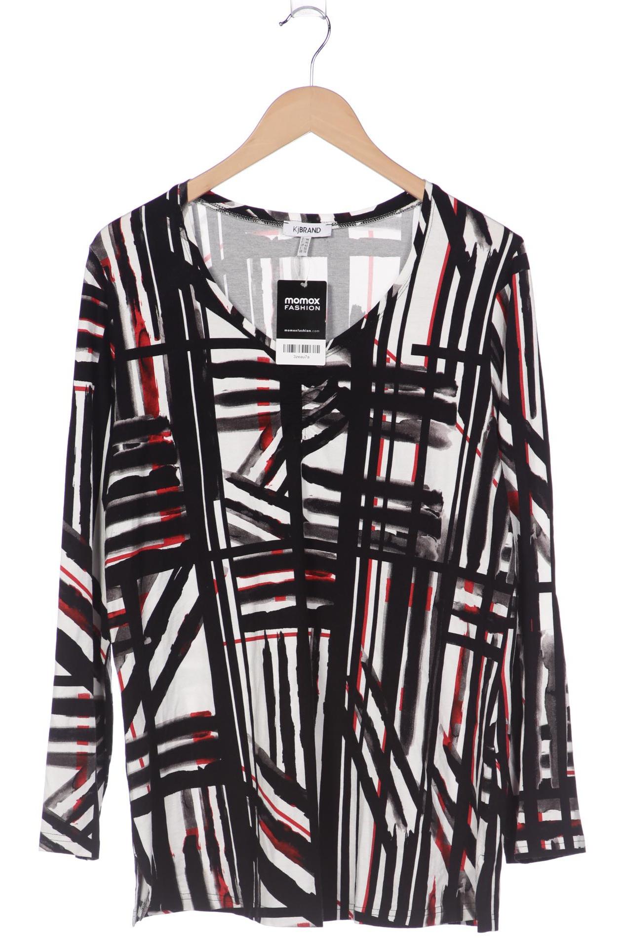 

Kj brand Damen Langarmshirt, schwarz