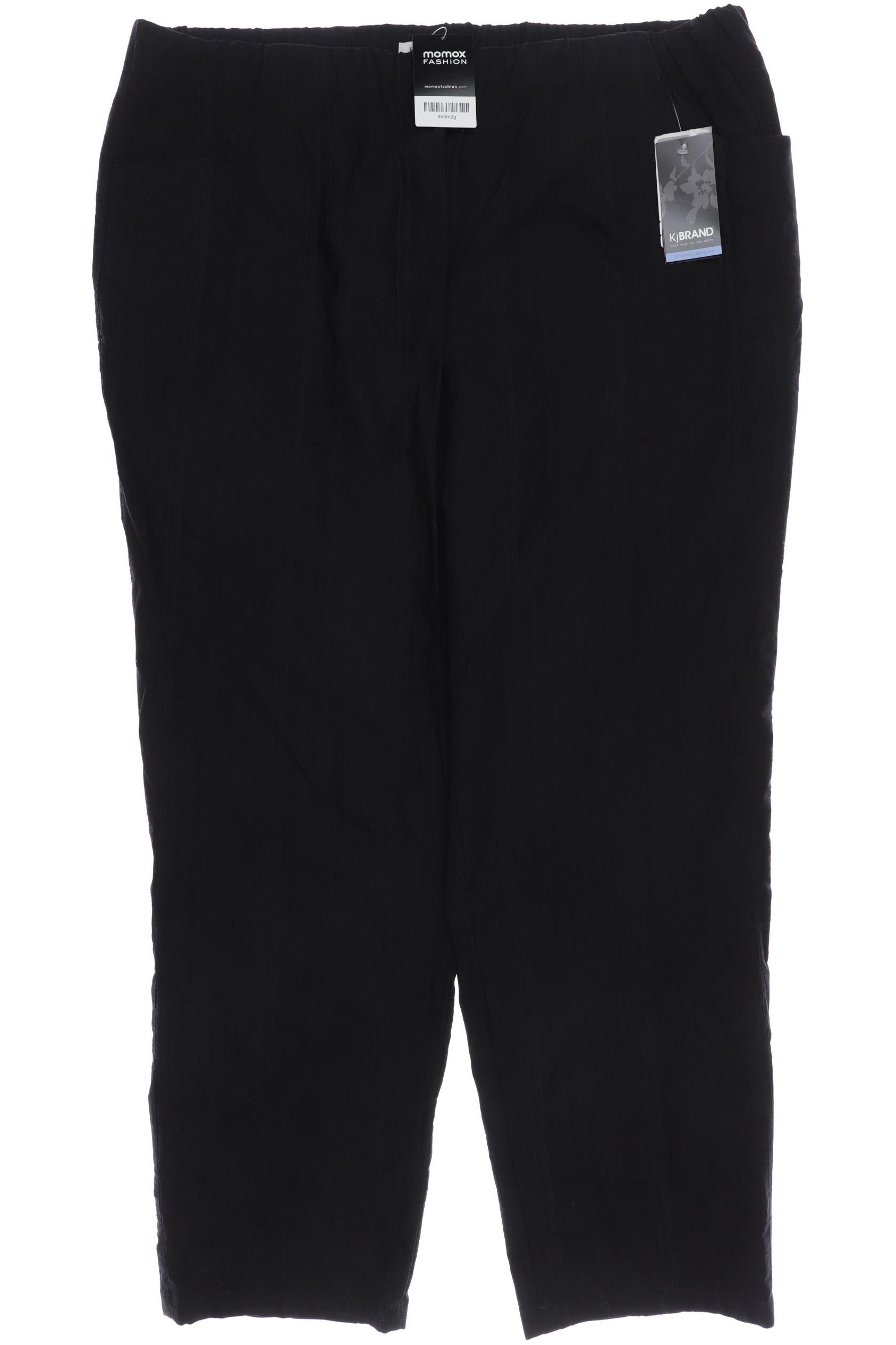 

Kj brand Damen Stoffhose, schwarz, Gr. 50