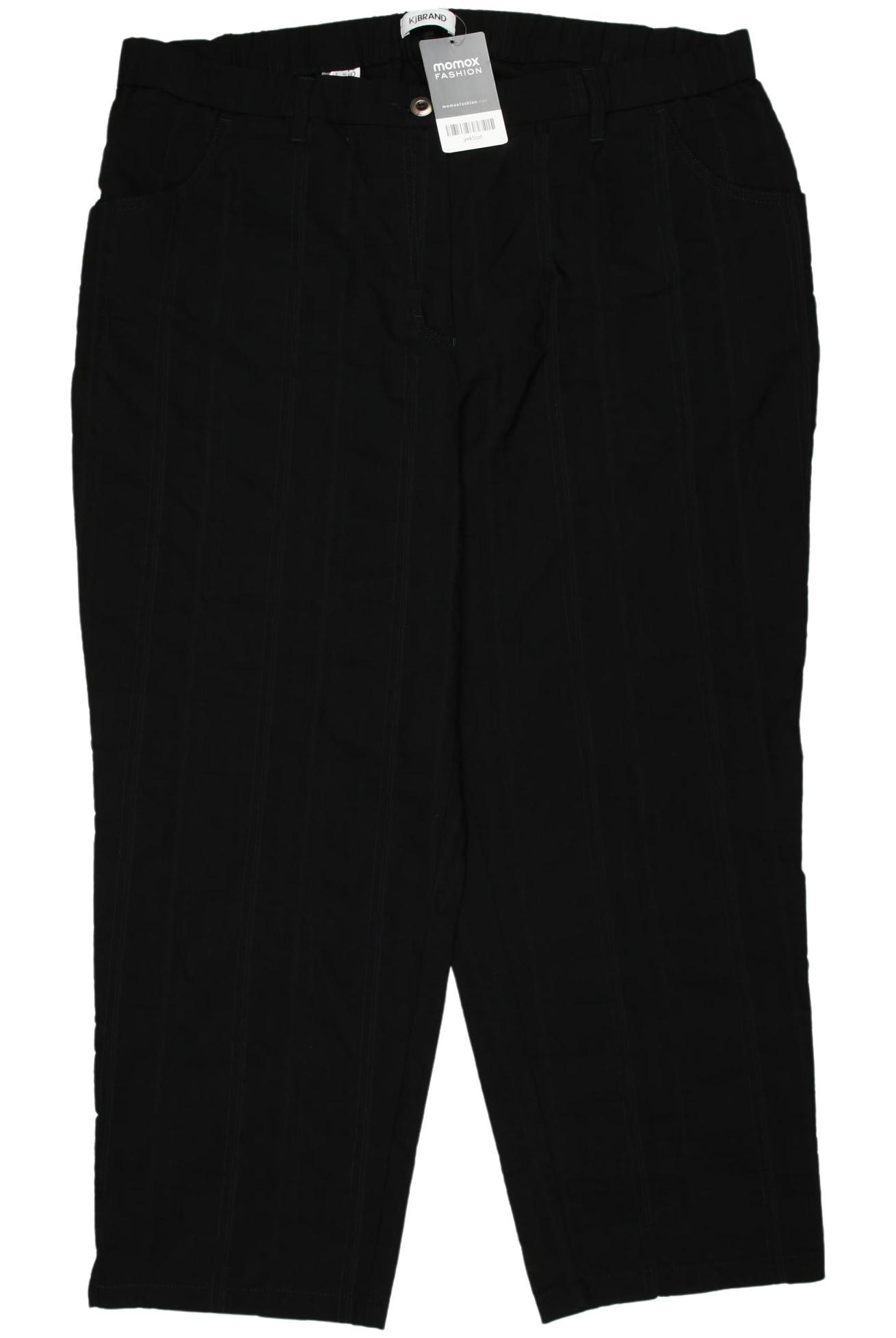 

Kj brand Damen Stoffhose, schwarz, Gr. 48